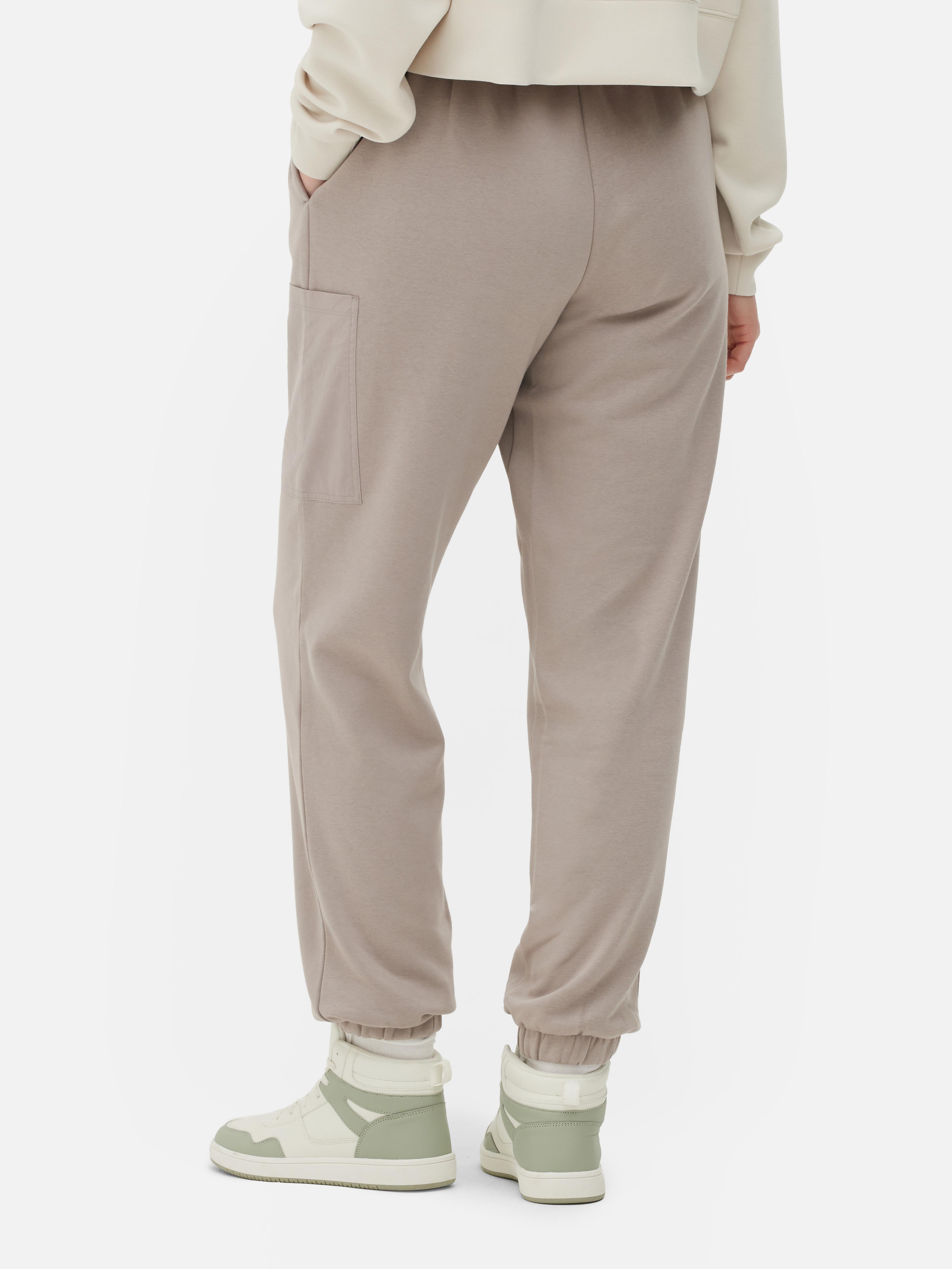 Women's Cargo Joggers in Nude, Pineapple Loungewear