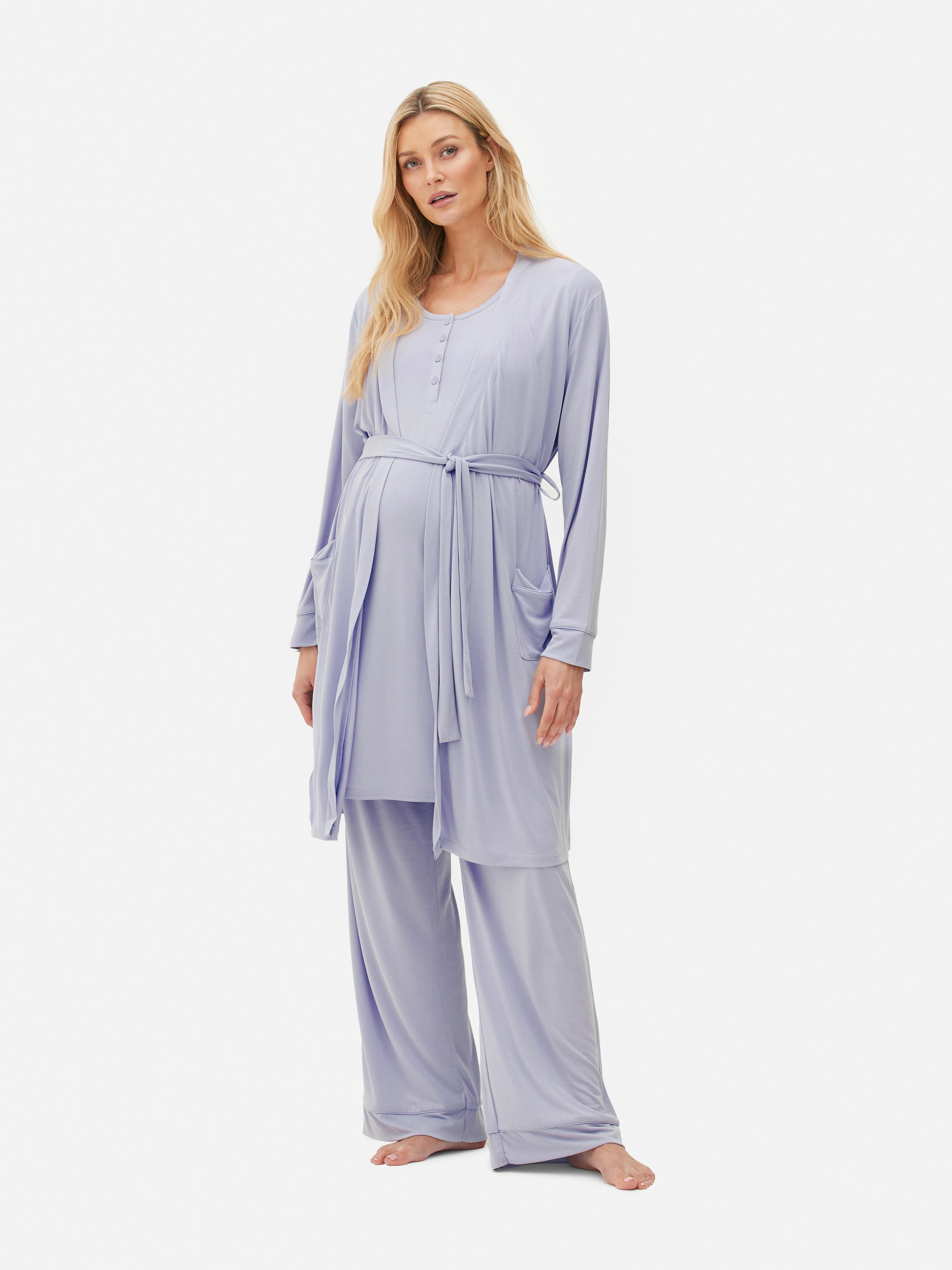 Maternity Tie Waist Robe