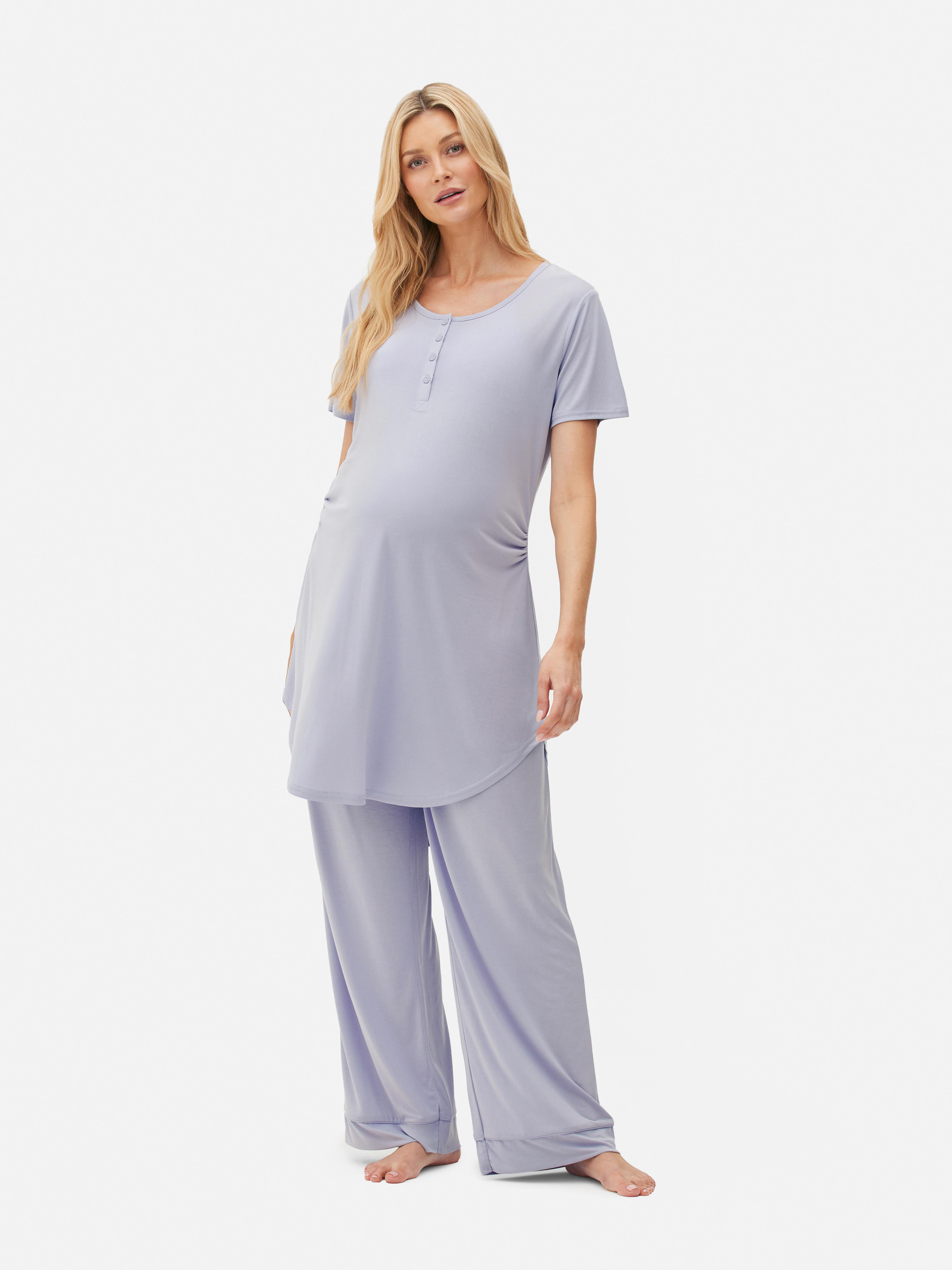 Maternity Short Sleeve Sleep T-Shirt