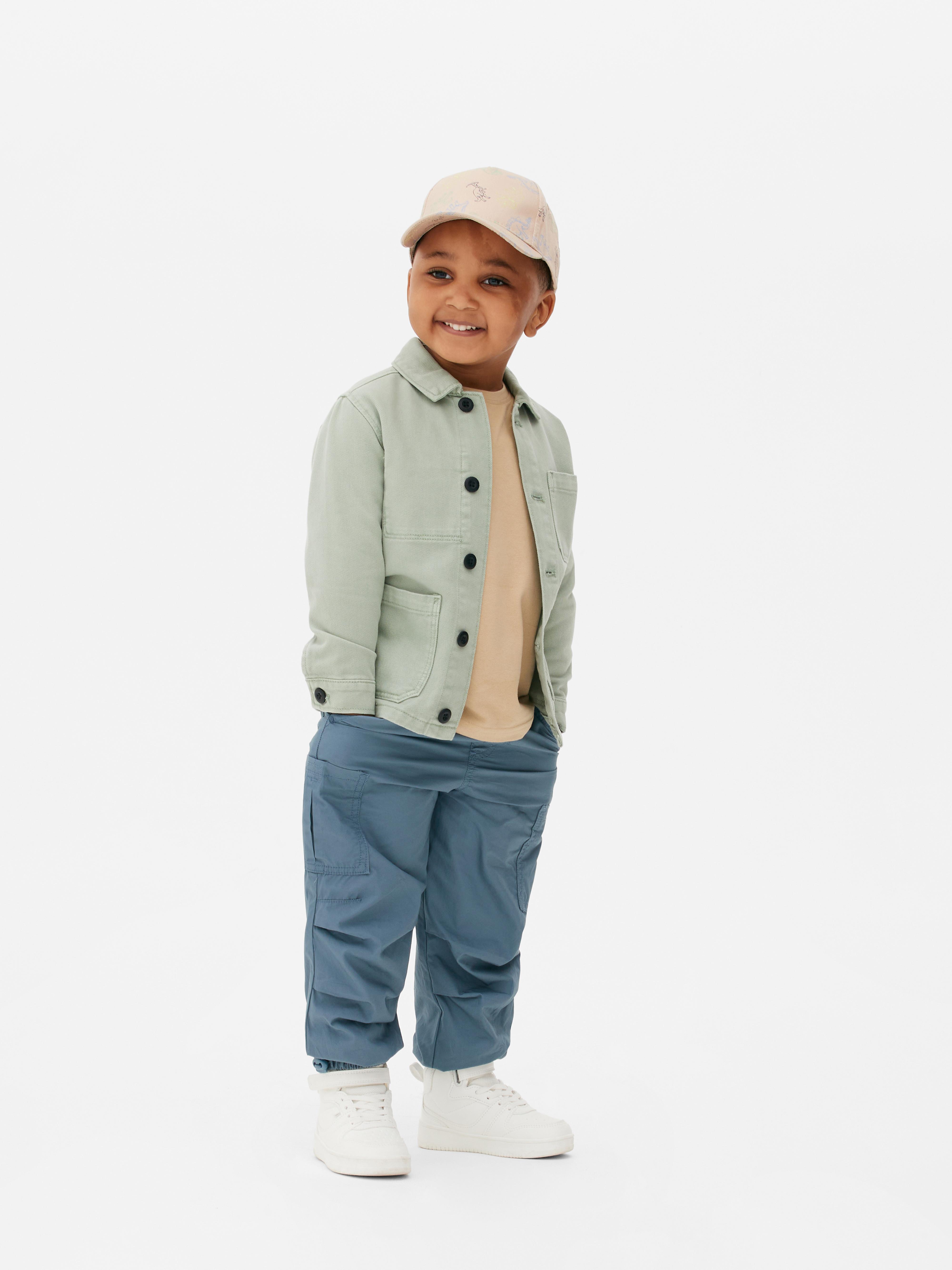 Boys Blue Cargo Parachute Pants | Primark