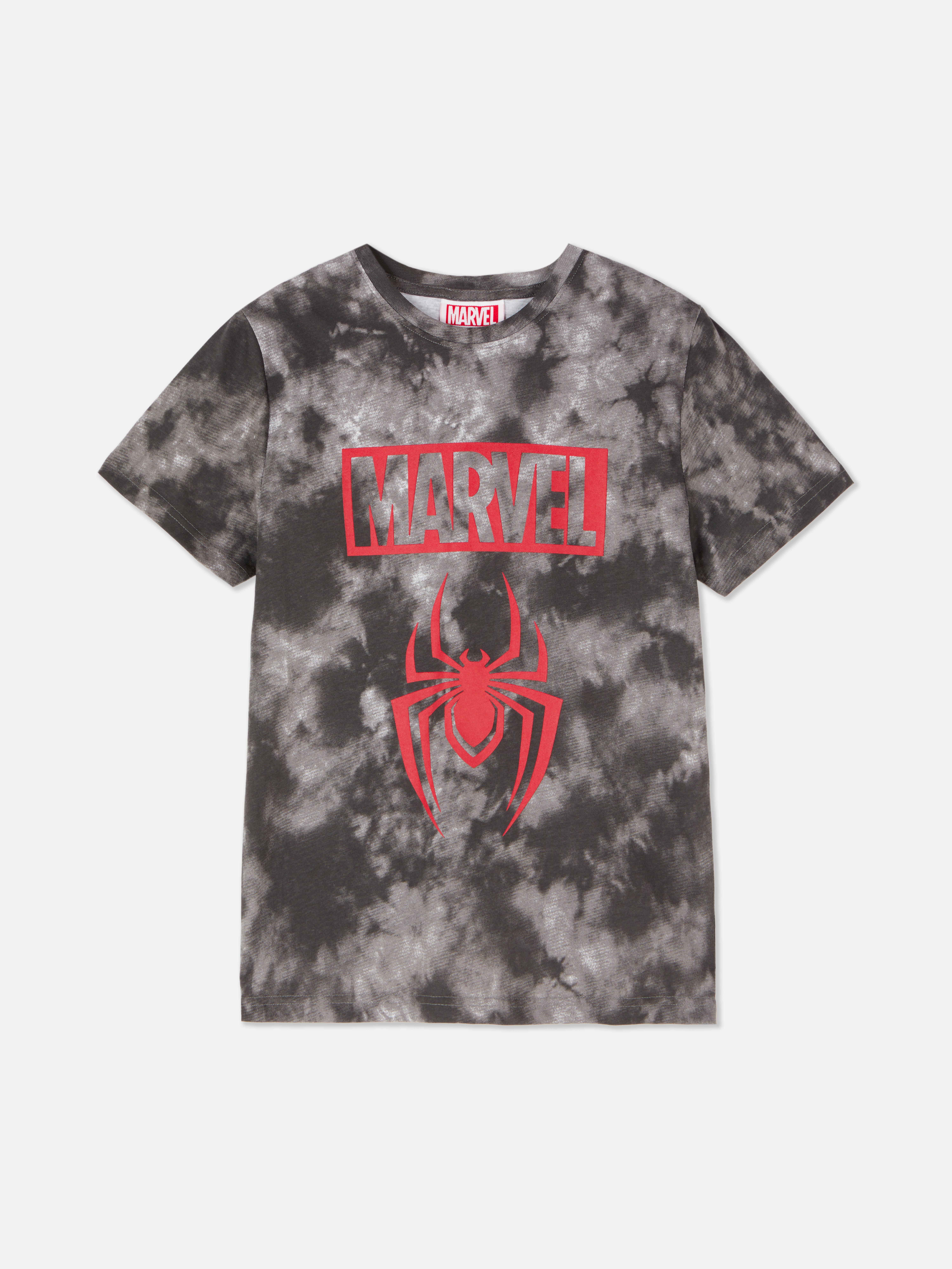 T-shirt efeito tingido Marvel Homem-Aranha
