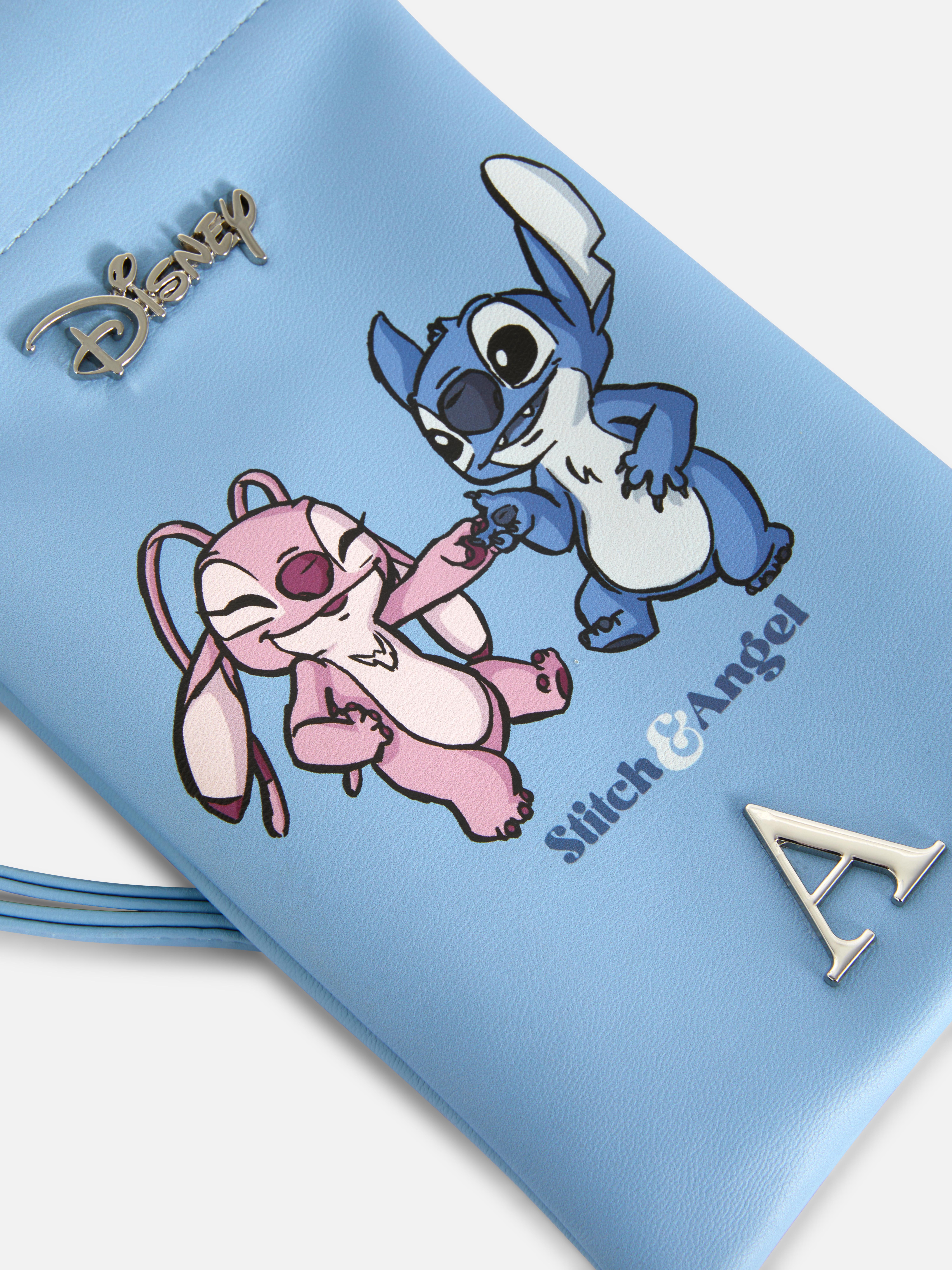 Borsa per smartphone iniziale Stitch & Angel Disney