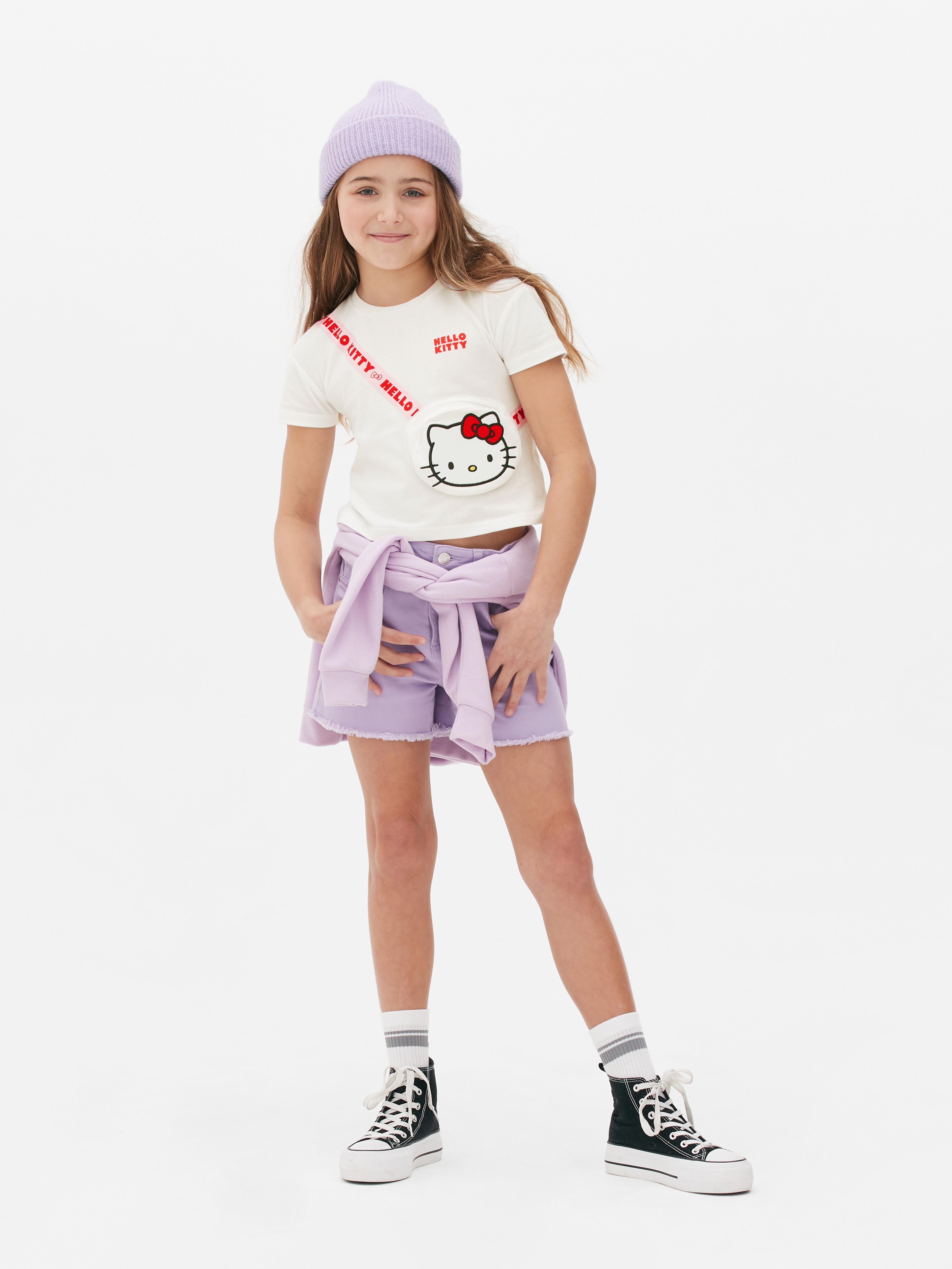 T-shirt 50e anniversaire Hello Kitty avec porte-monnaie