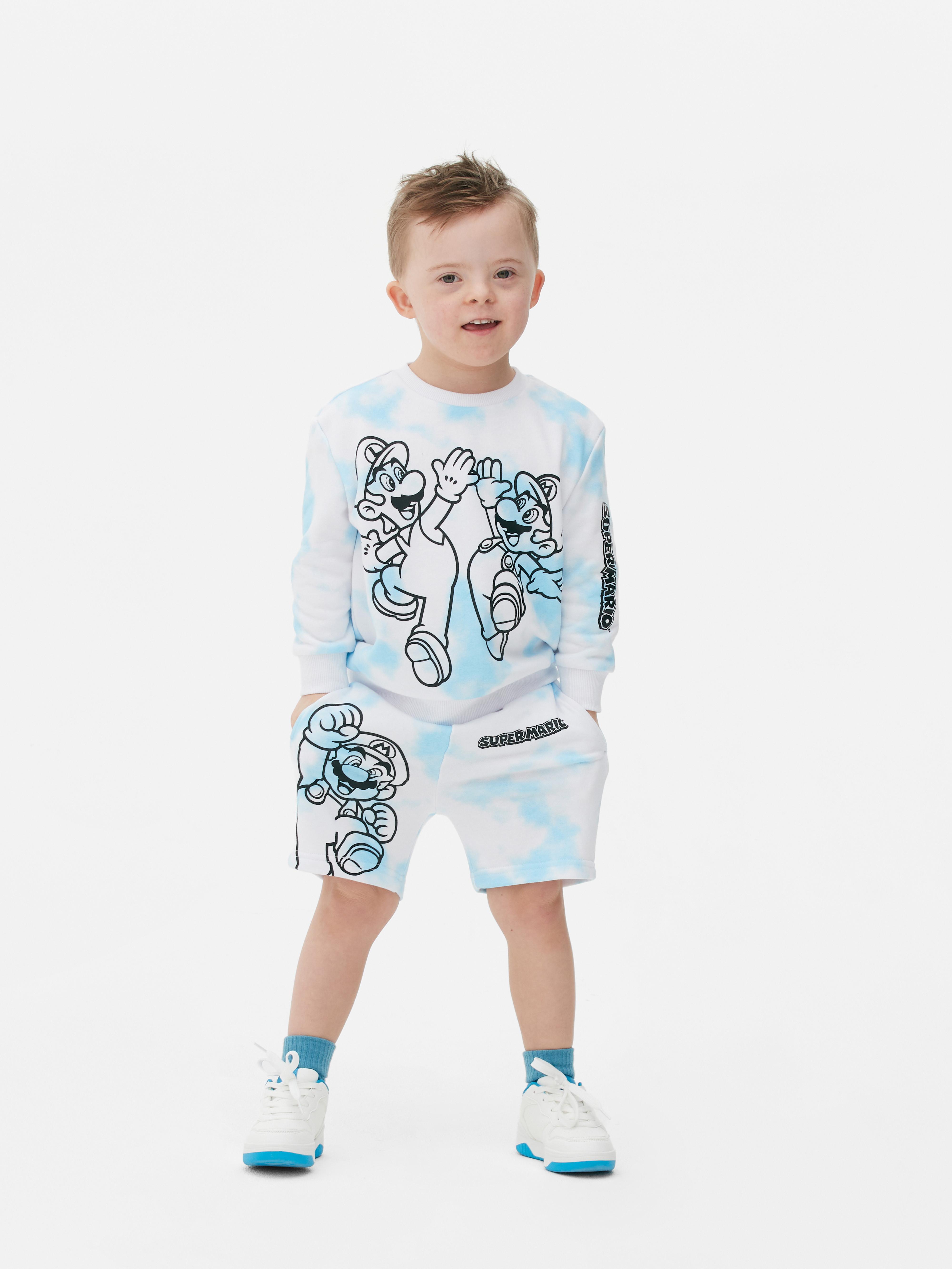 Super Mario Bros. Set met sweatshirt en short