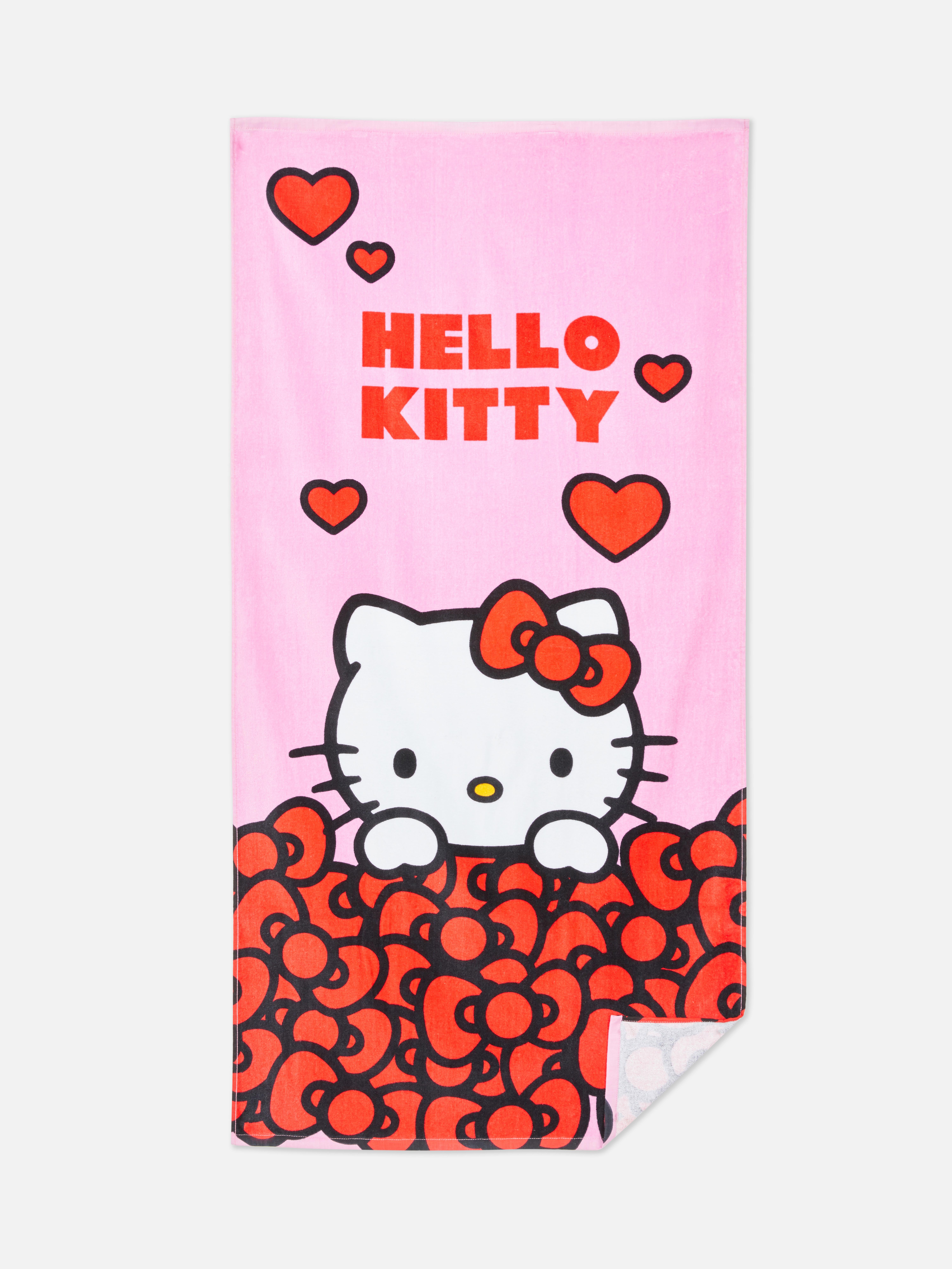 Pink Hello Kitty 50th Anniversary Towel Penneys
