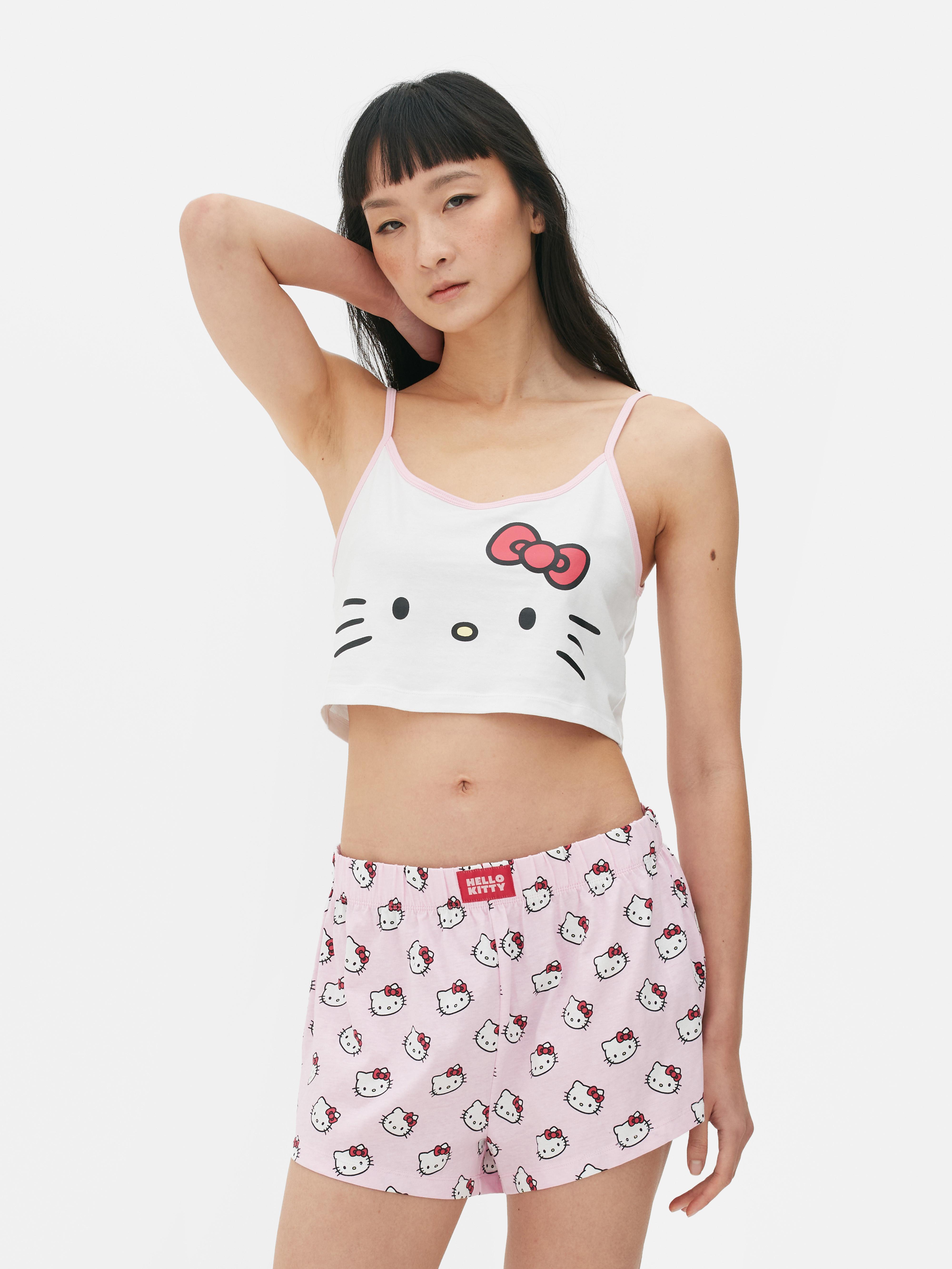 Women's Pink Hello Kitty 50th Anniversary Cami and Shorts PJ Set | Primark