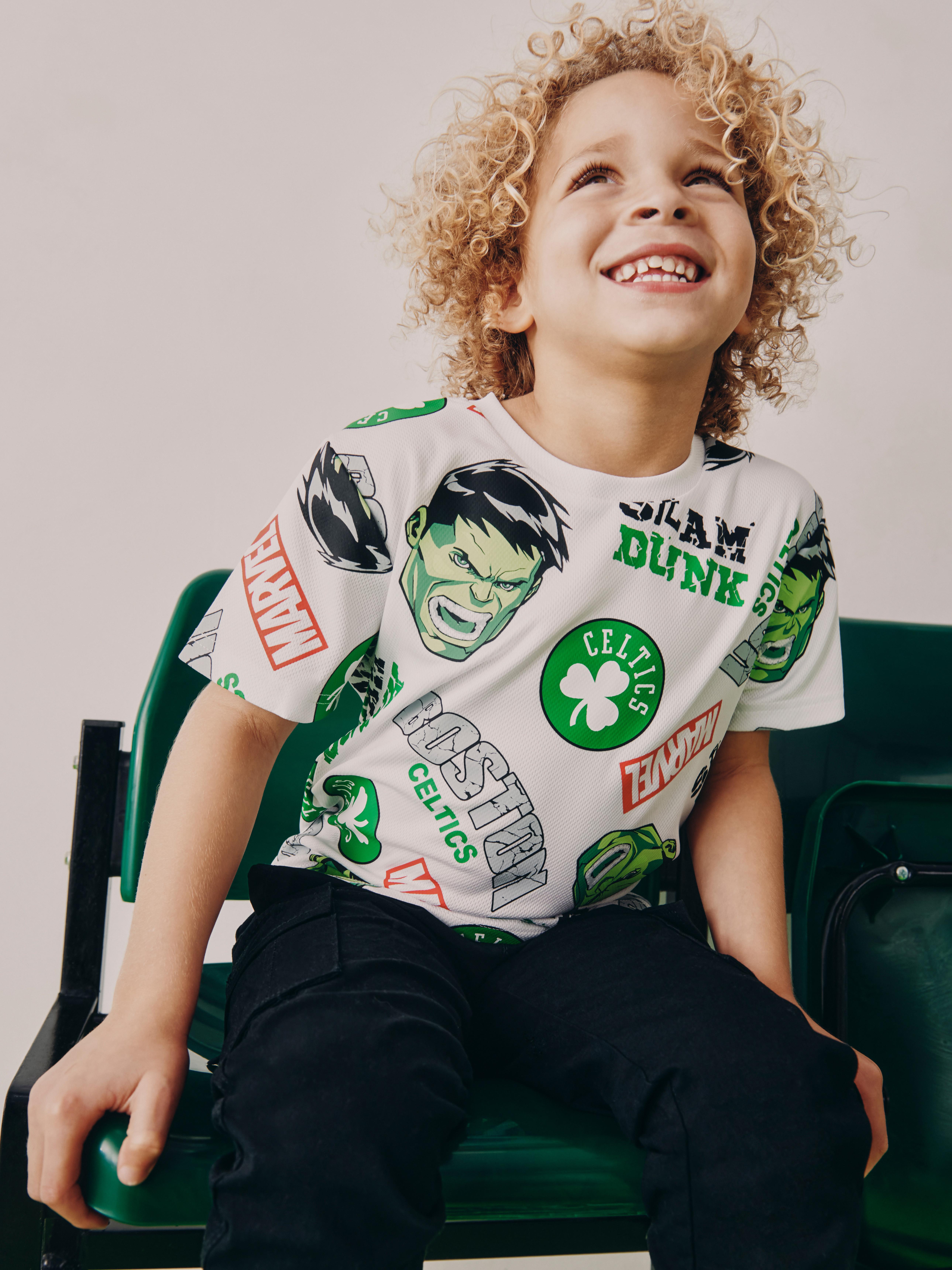NBA Boston Celtics And Marvel The Hulk T-Shirt