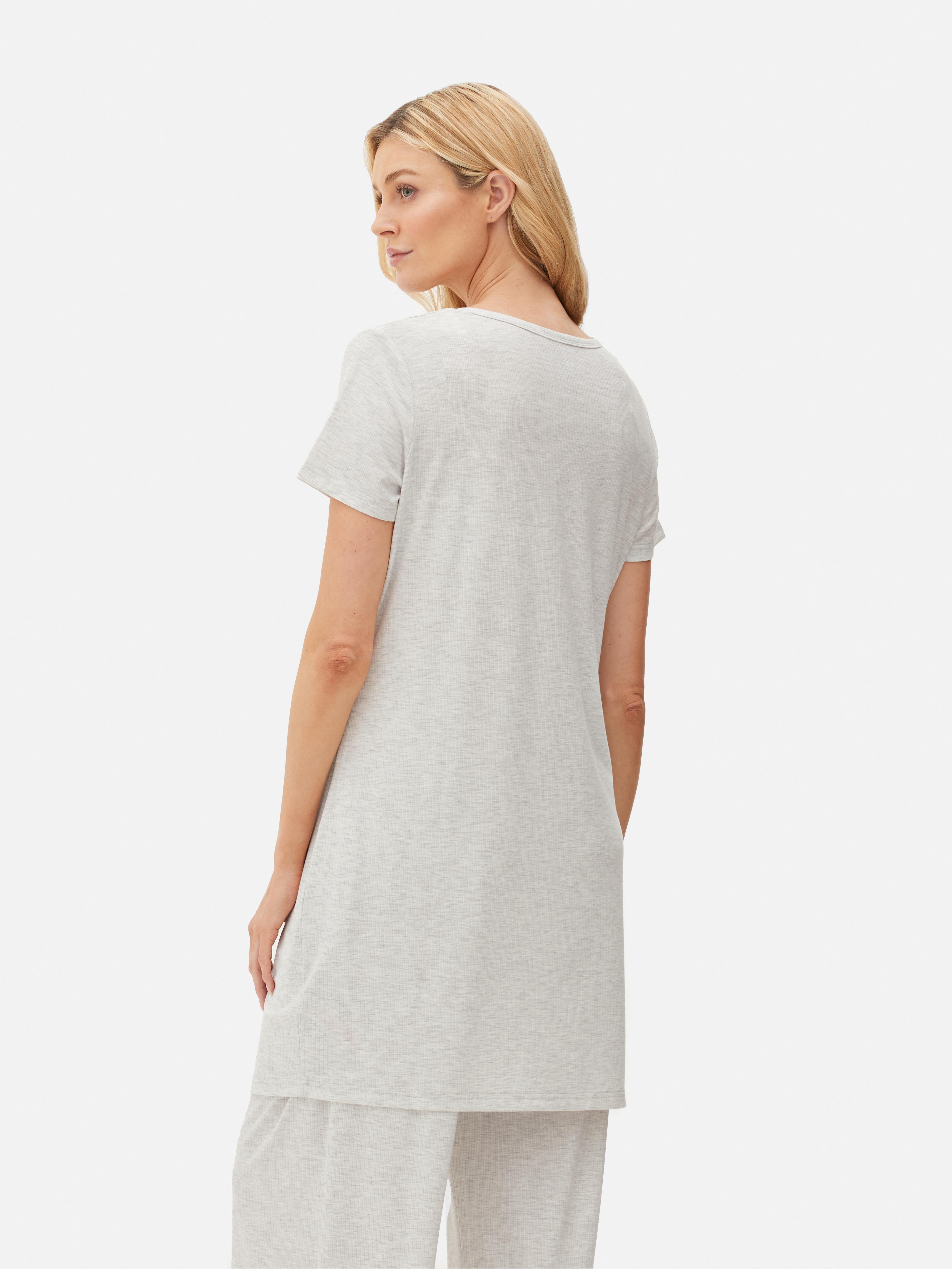 Buy Boohoo Maternity Wrap Front Nursing T Shirt In Grey