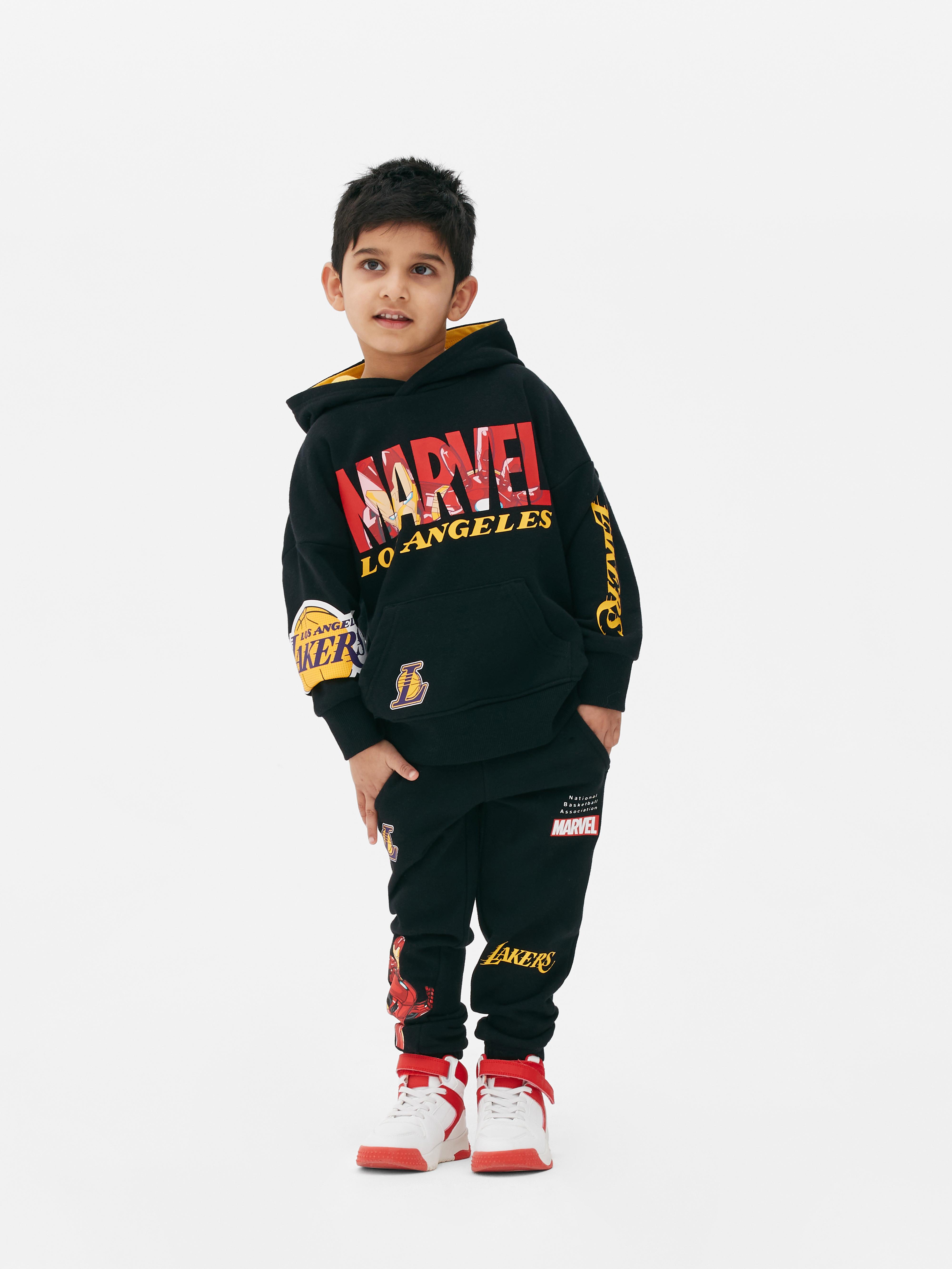 NBA Los Angeles Lakers and Marvel Iron Man Hoodie
