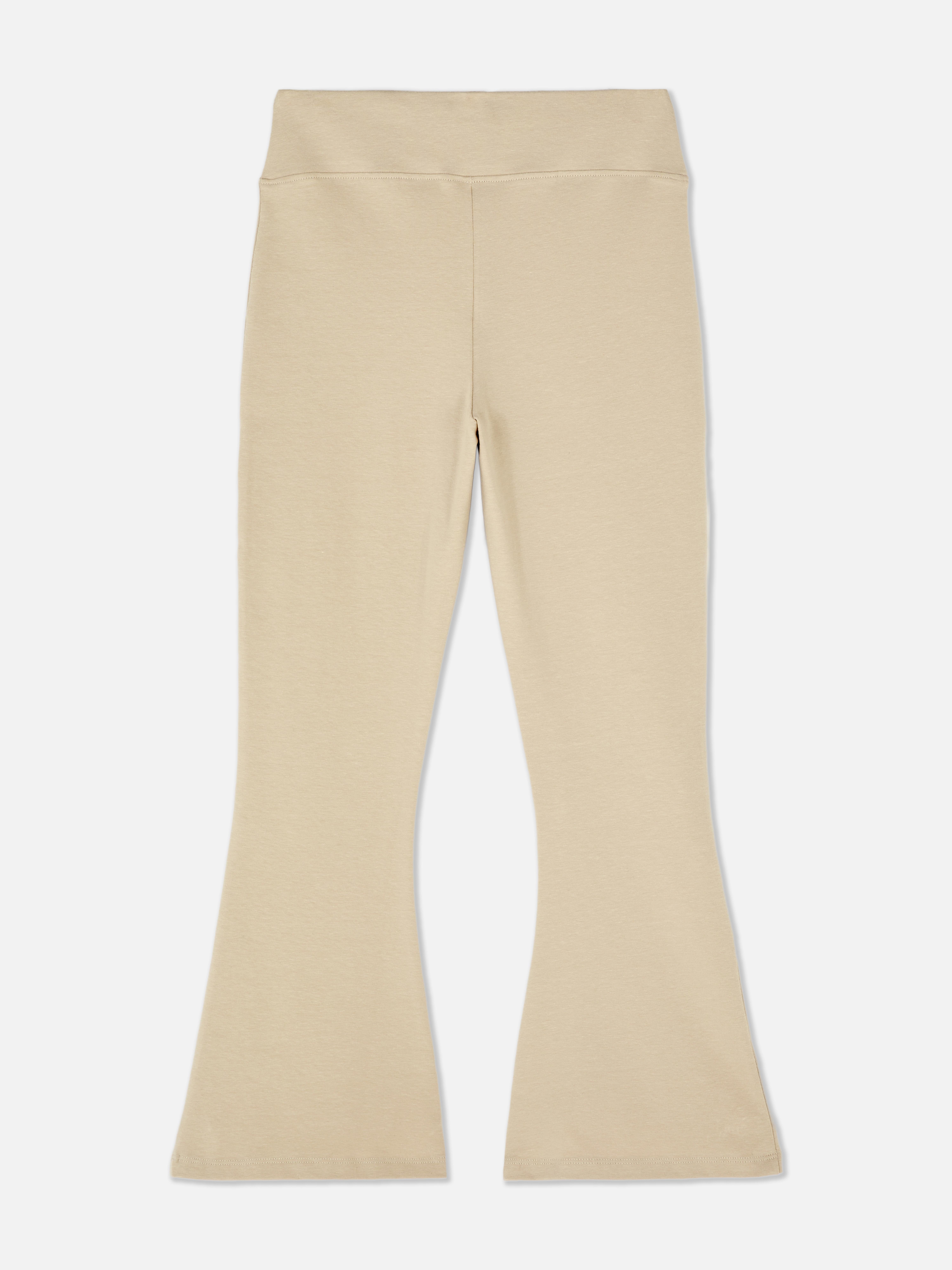 Ausgestellte Jersey-Leggings