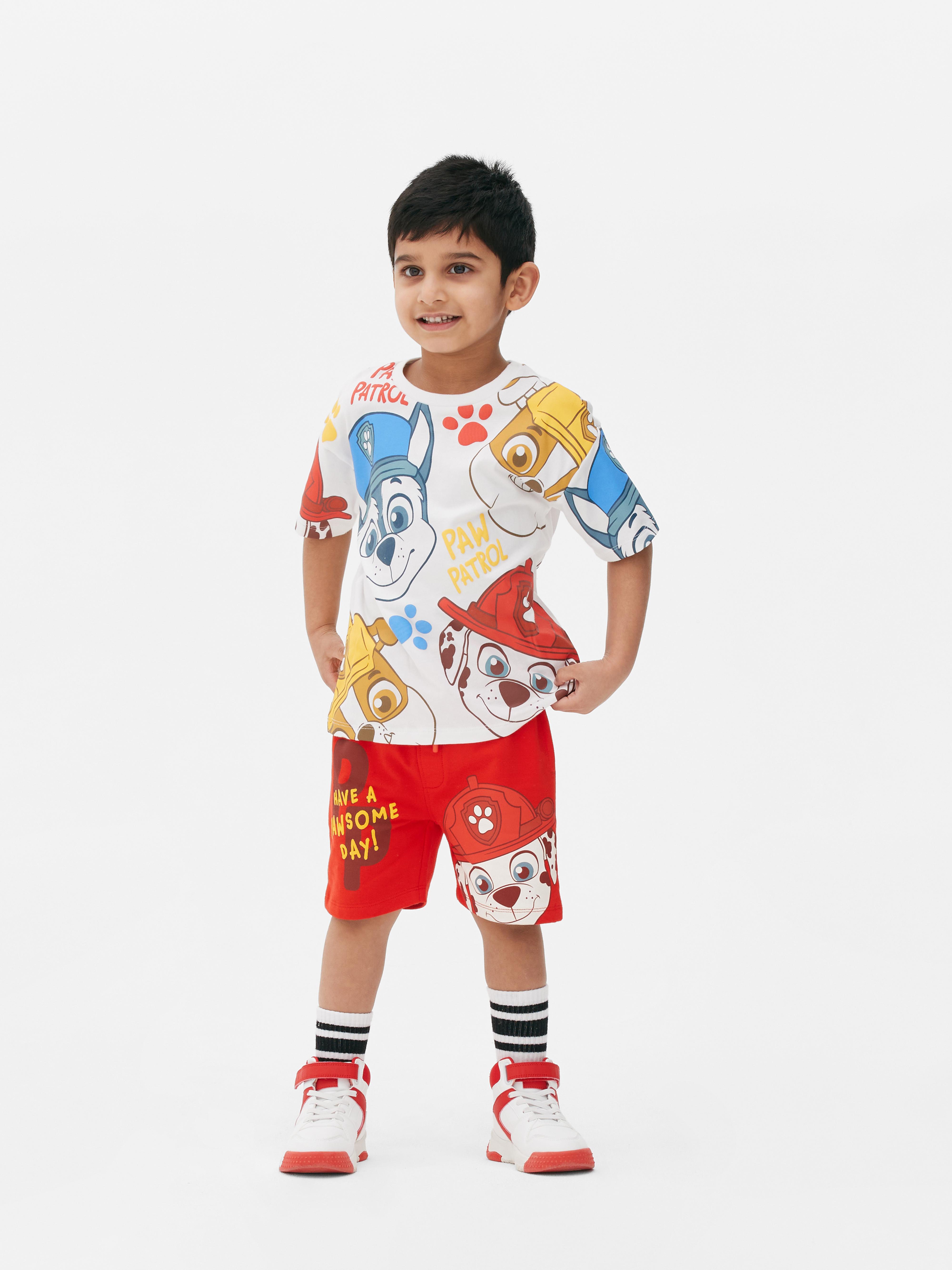 PAW Patrol Print Shorts Outfit Set