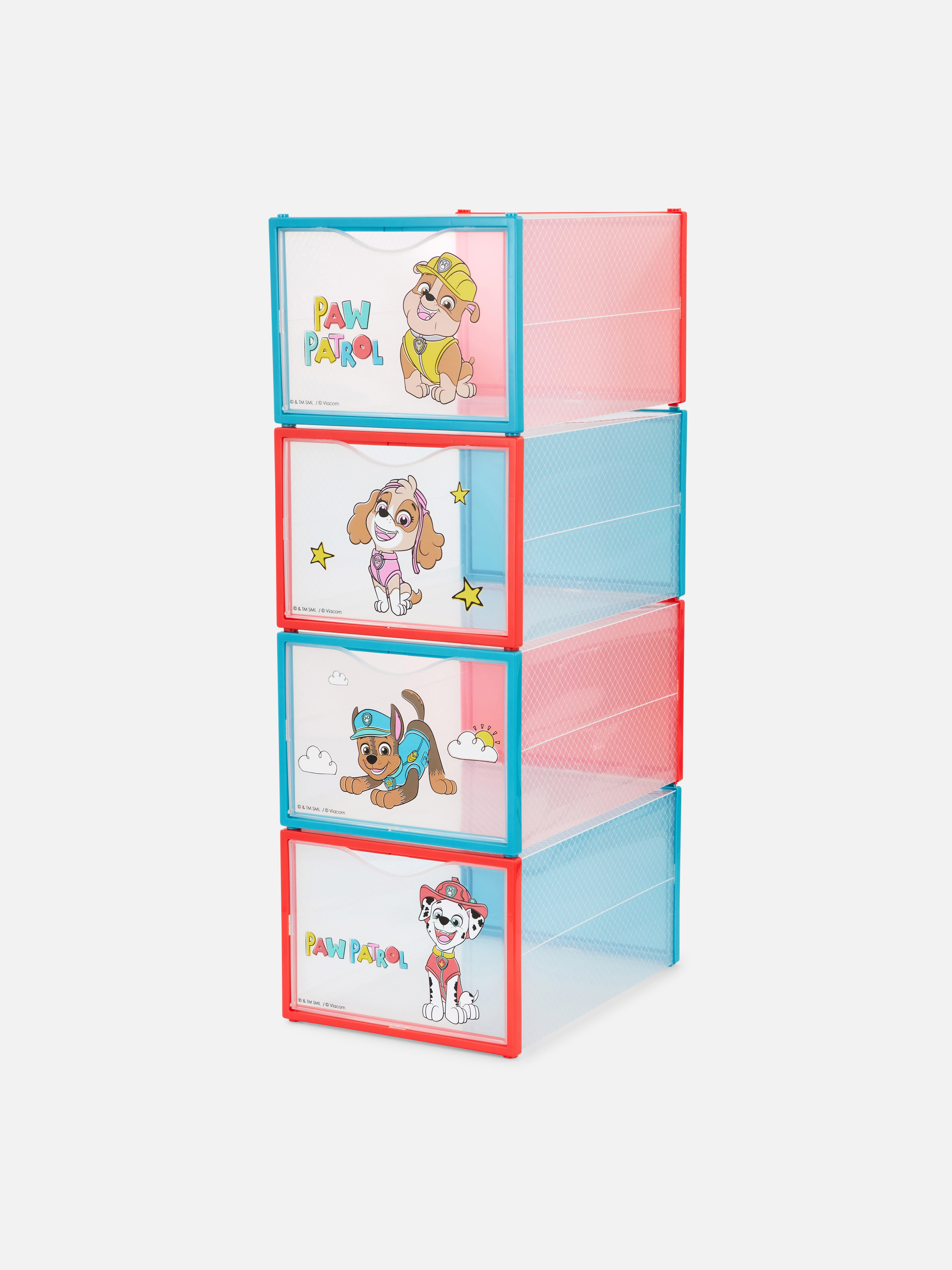 4-Pack PAW Patrol Stackable Shoe Boxes