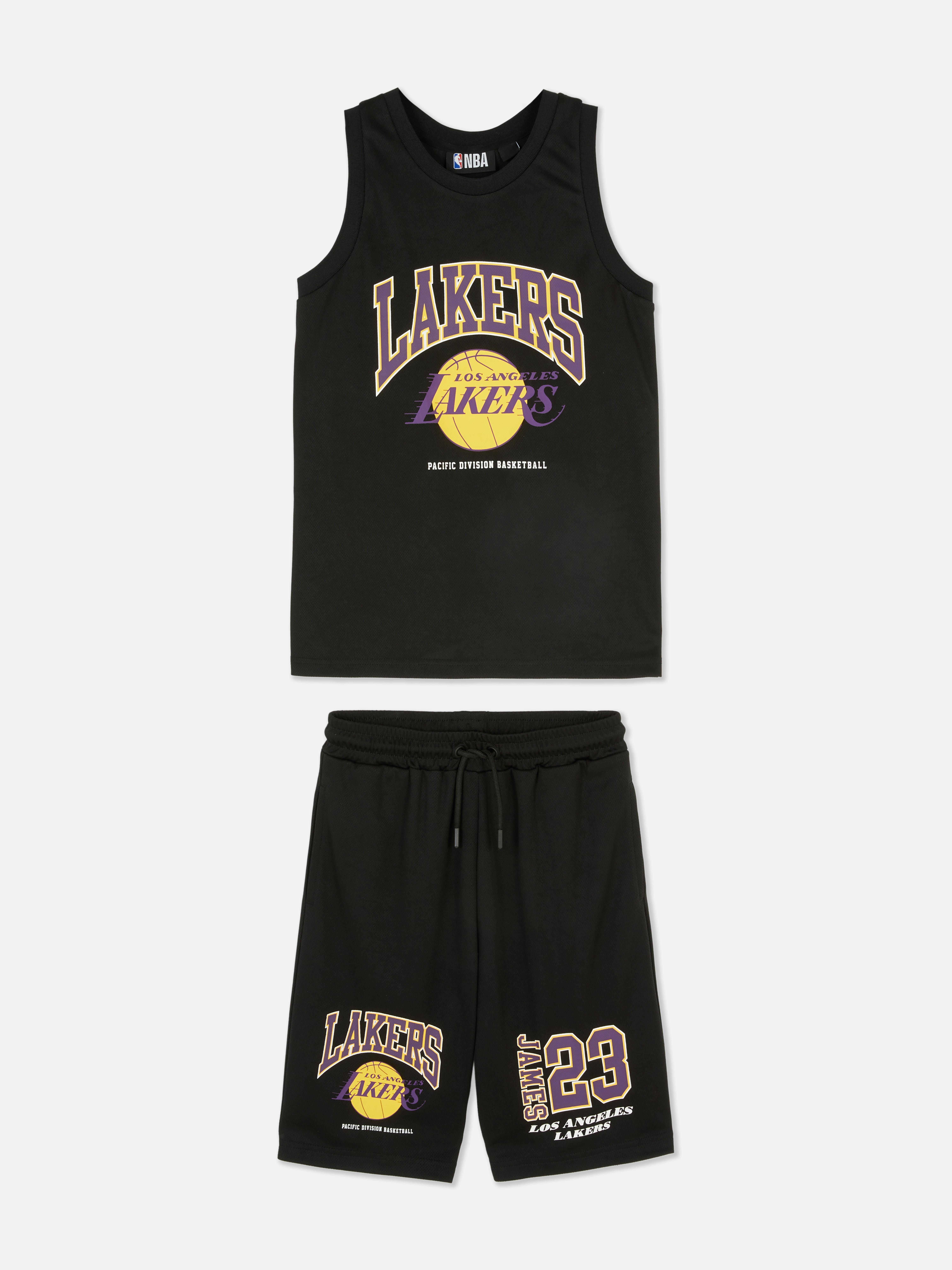 NBA Money Shot Lakers Legging - Black/combo
