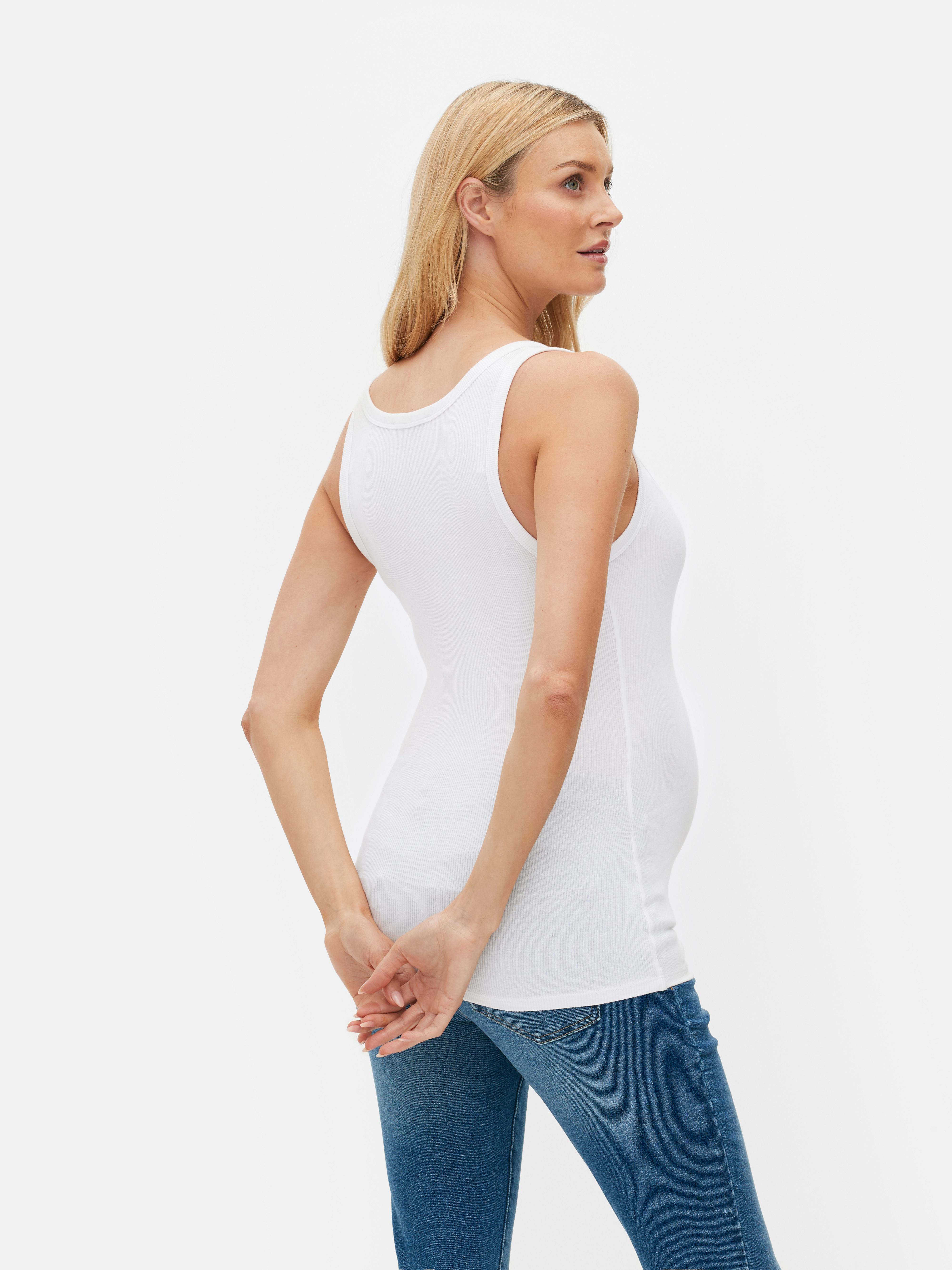 Tank Top Maternity Bodysuit - Babyshower Top on Bhome – Bhome