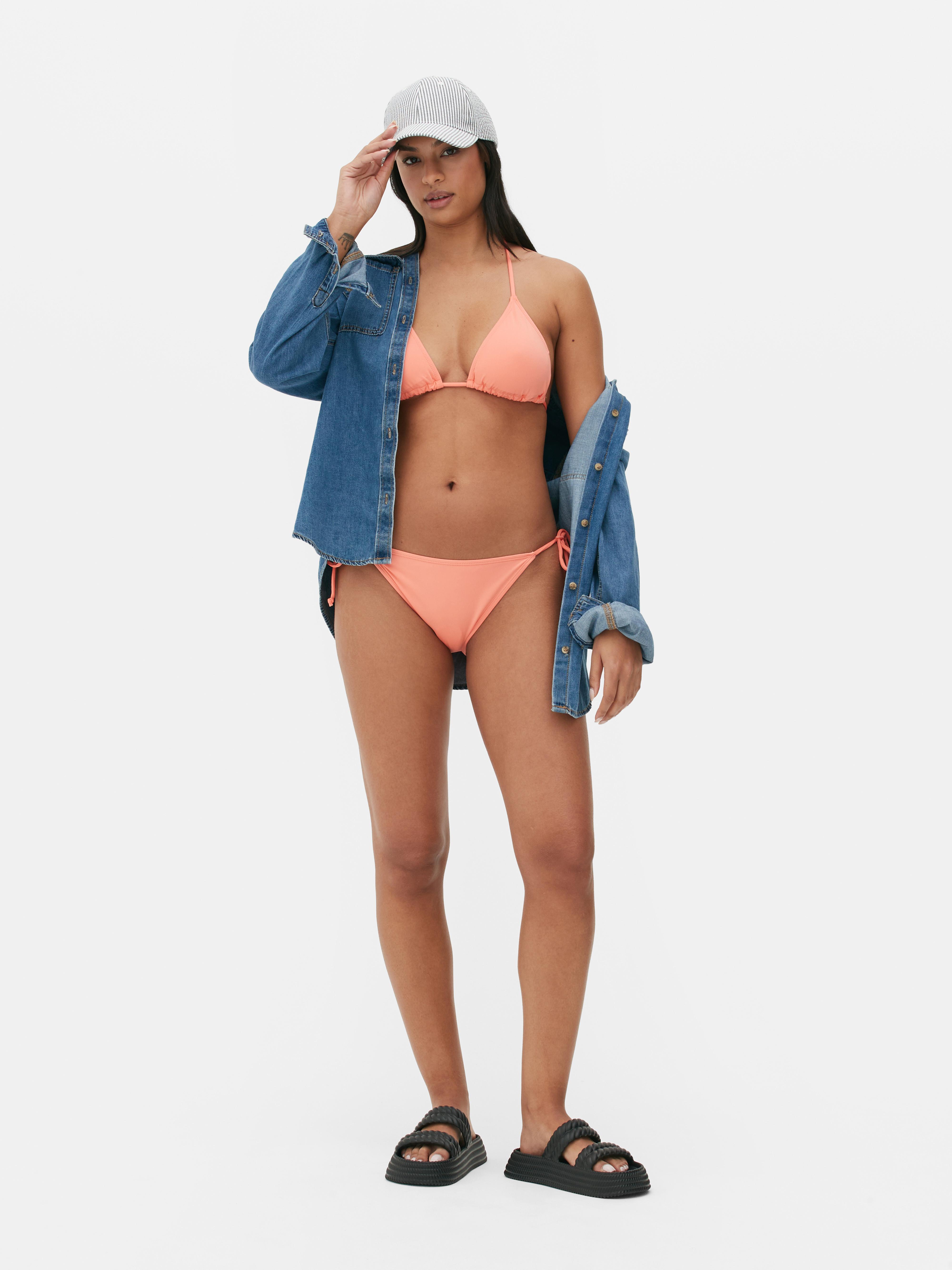 Top bikini a triangolo combinabile