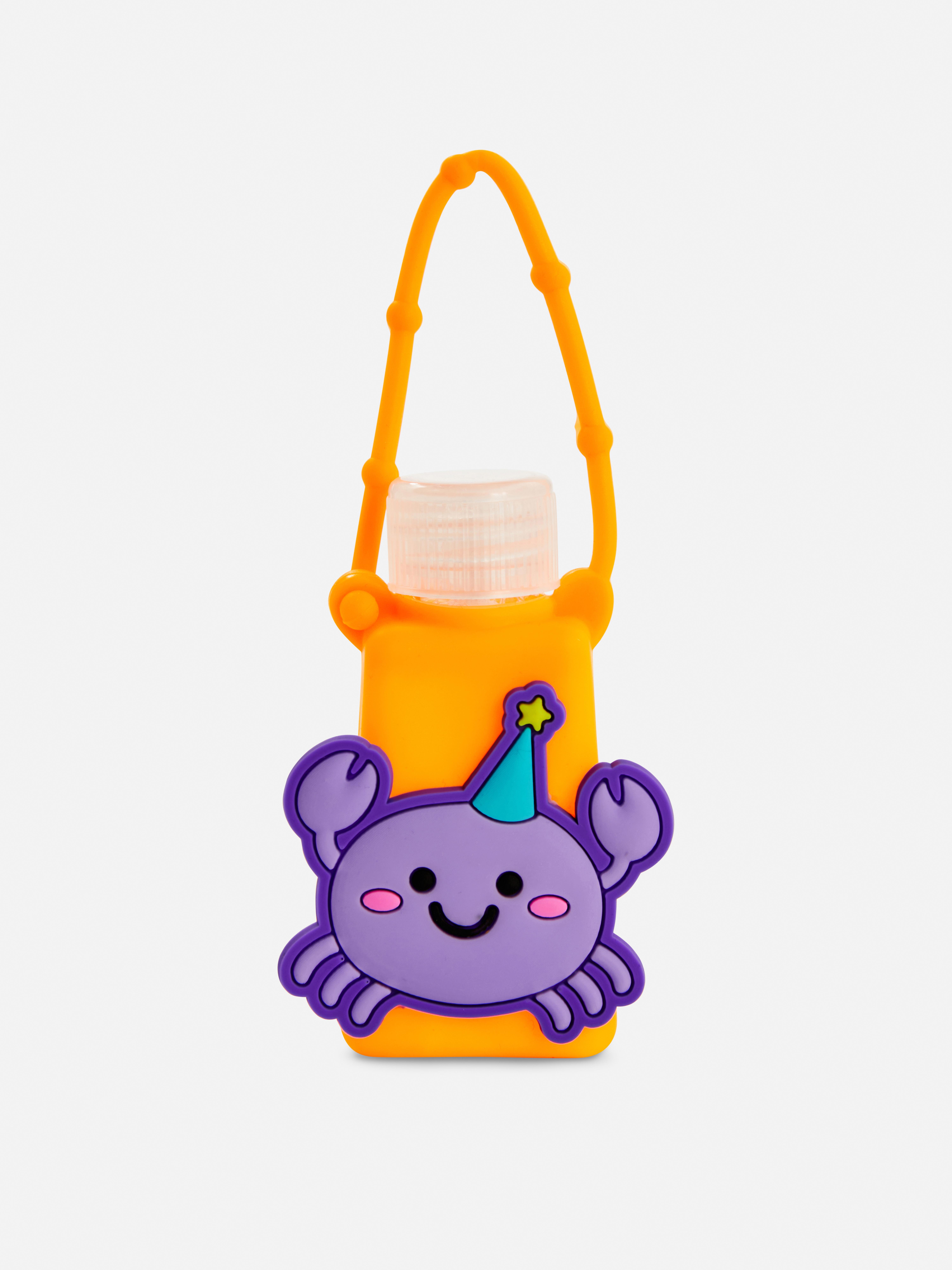 Juguete para hacer pompas con funda con cangrejo