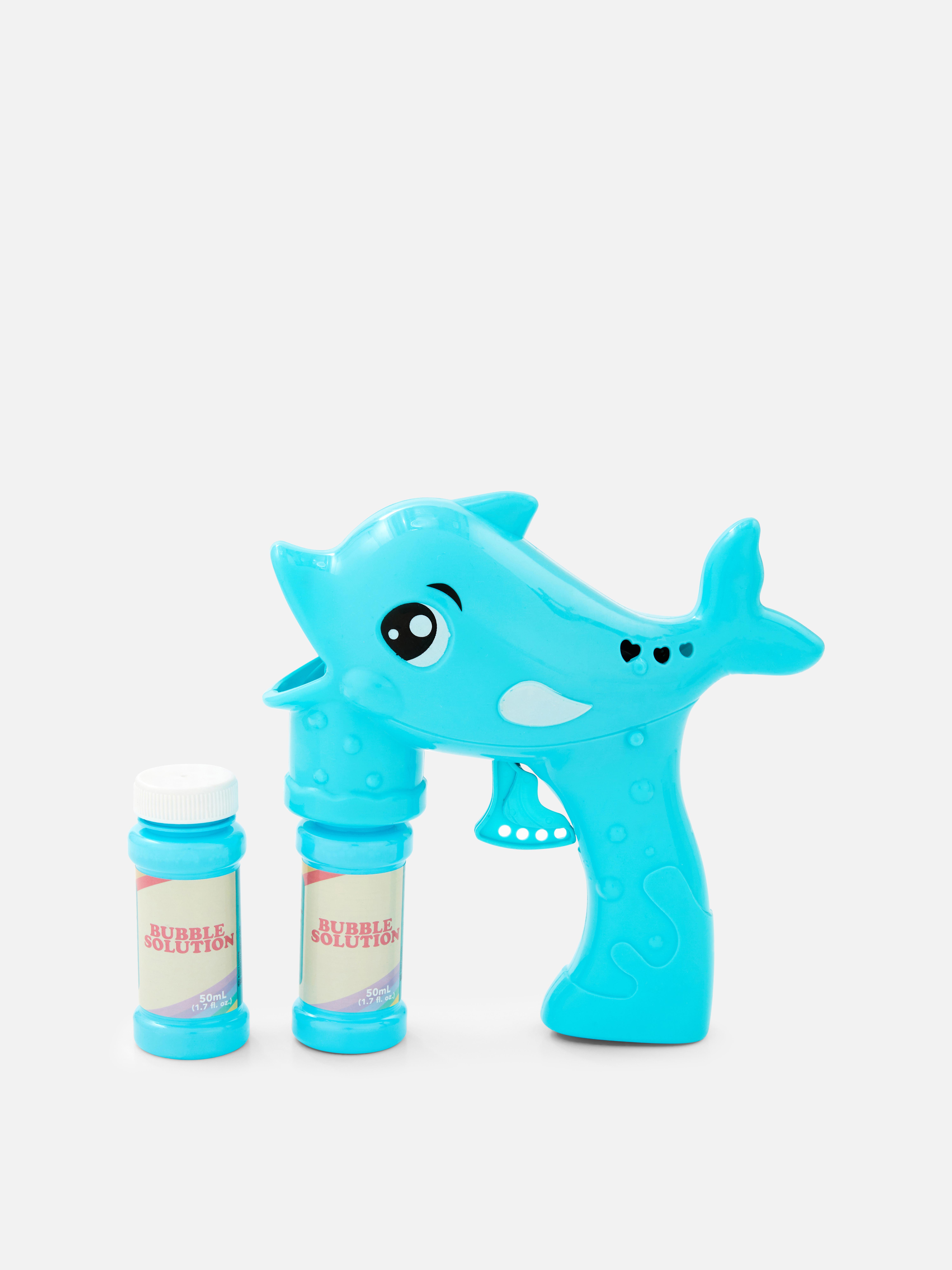 Delfinspielzeug mit Seifenblasenlösung