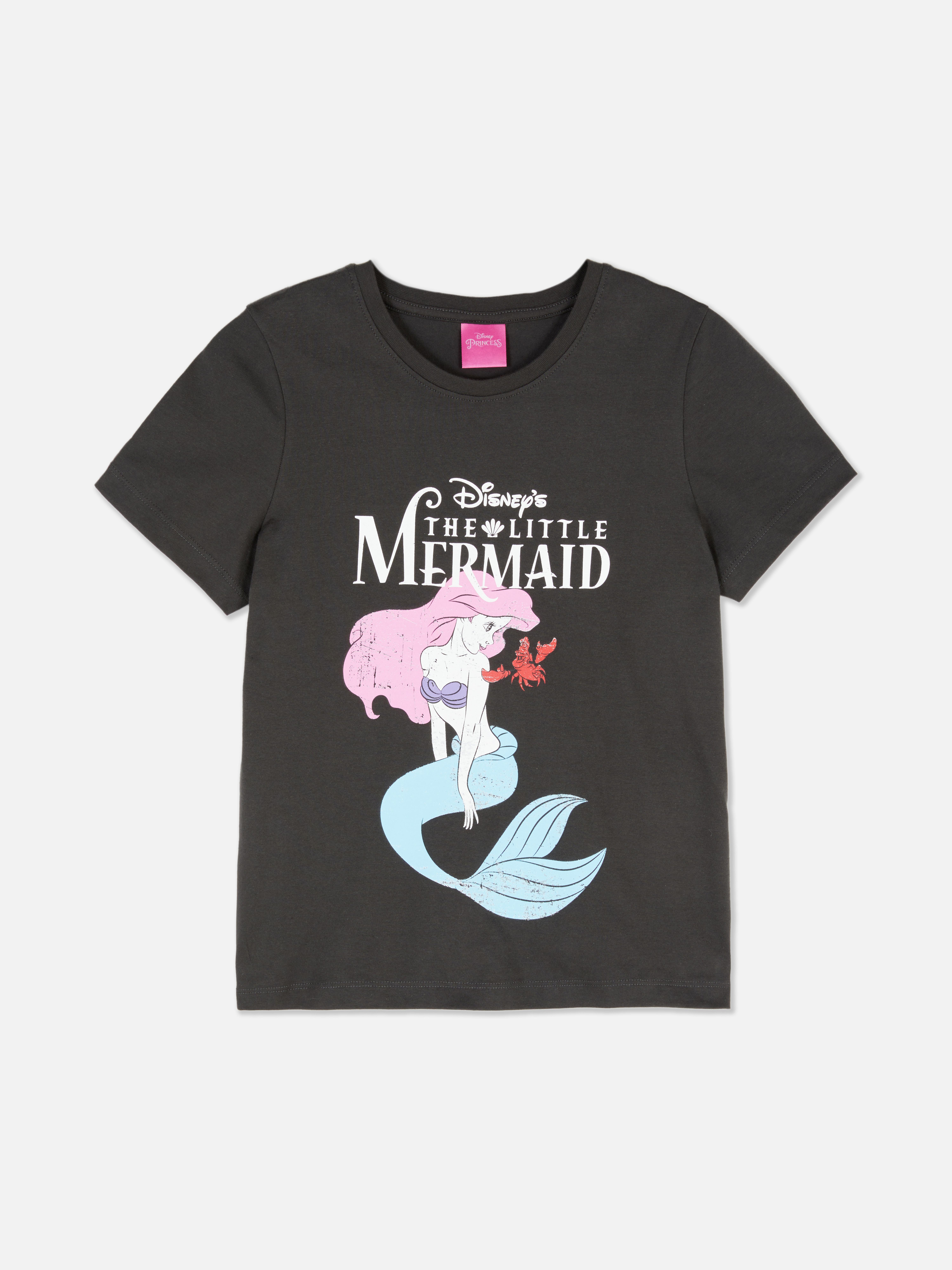 Matchend T-shirt met print Disney's The Little Mermaid
