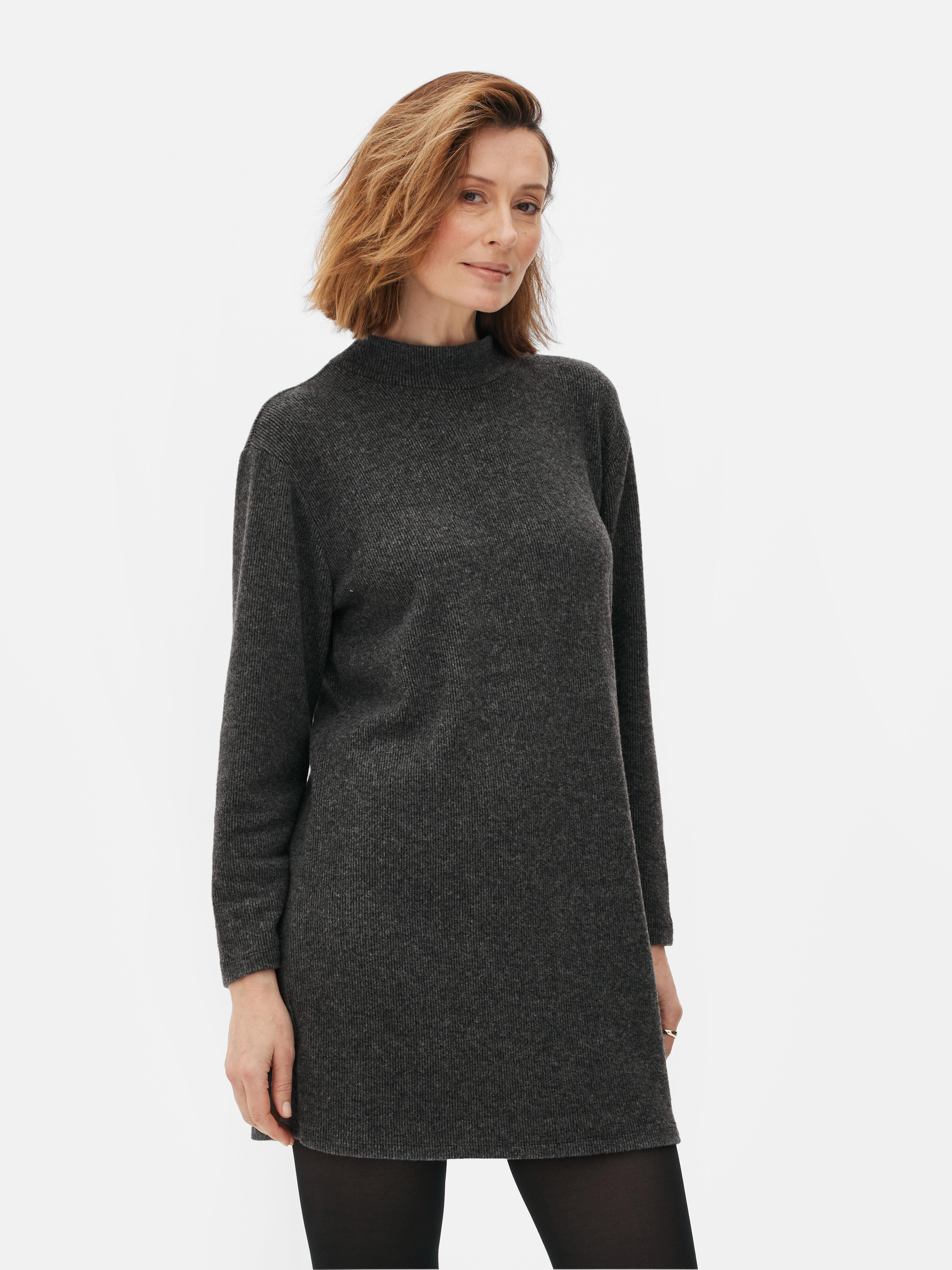 Funnel Neck Sweater Dress | Primark