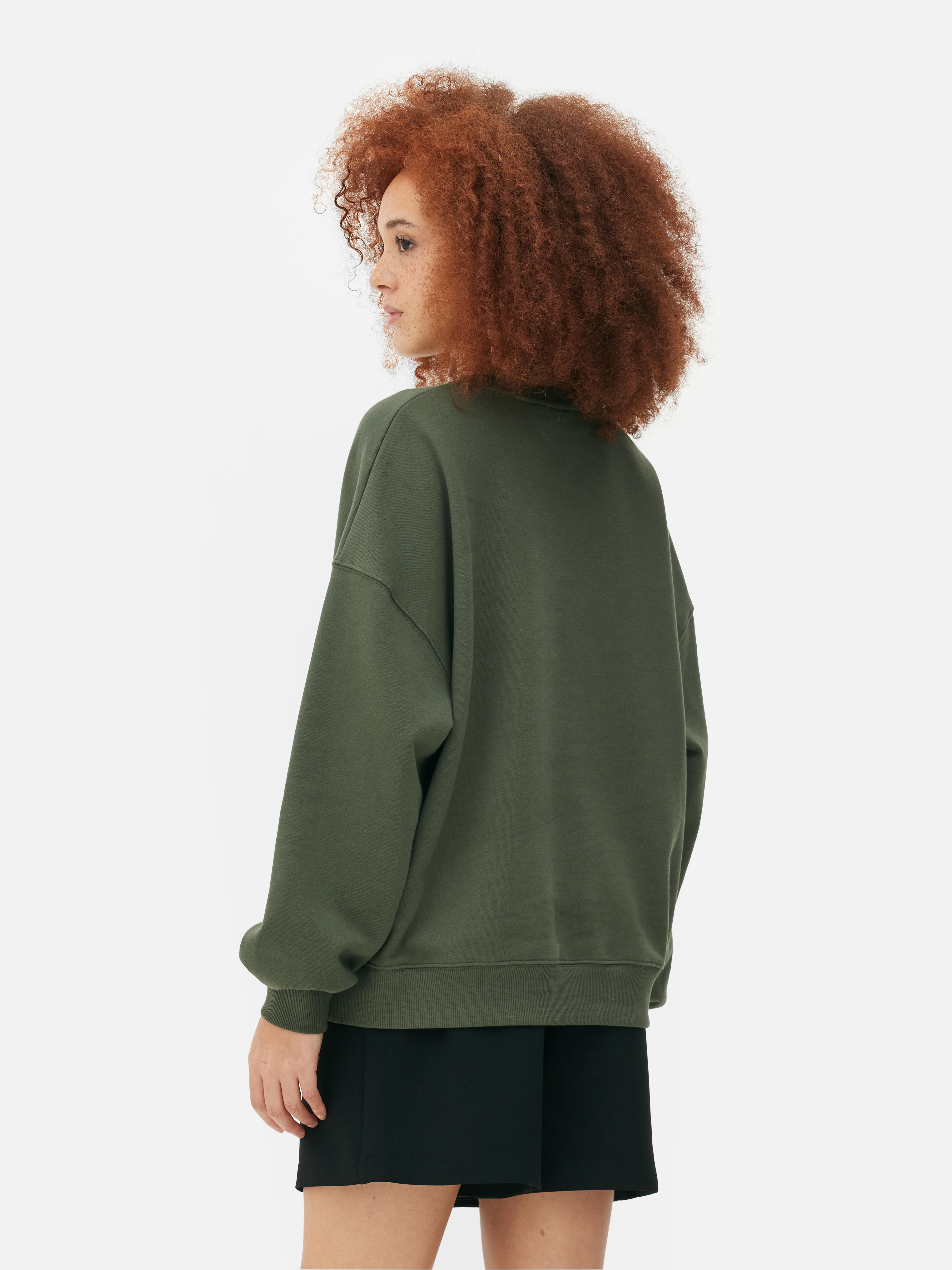 Women's Khaki Milan Print Sweatshirt | Primark