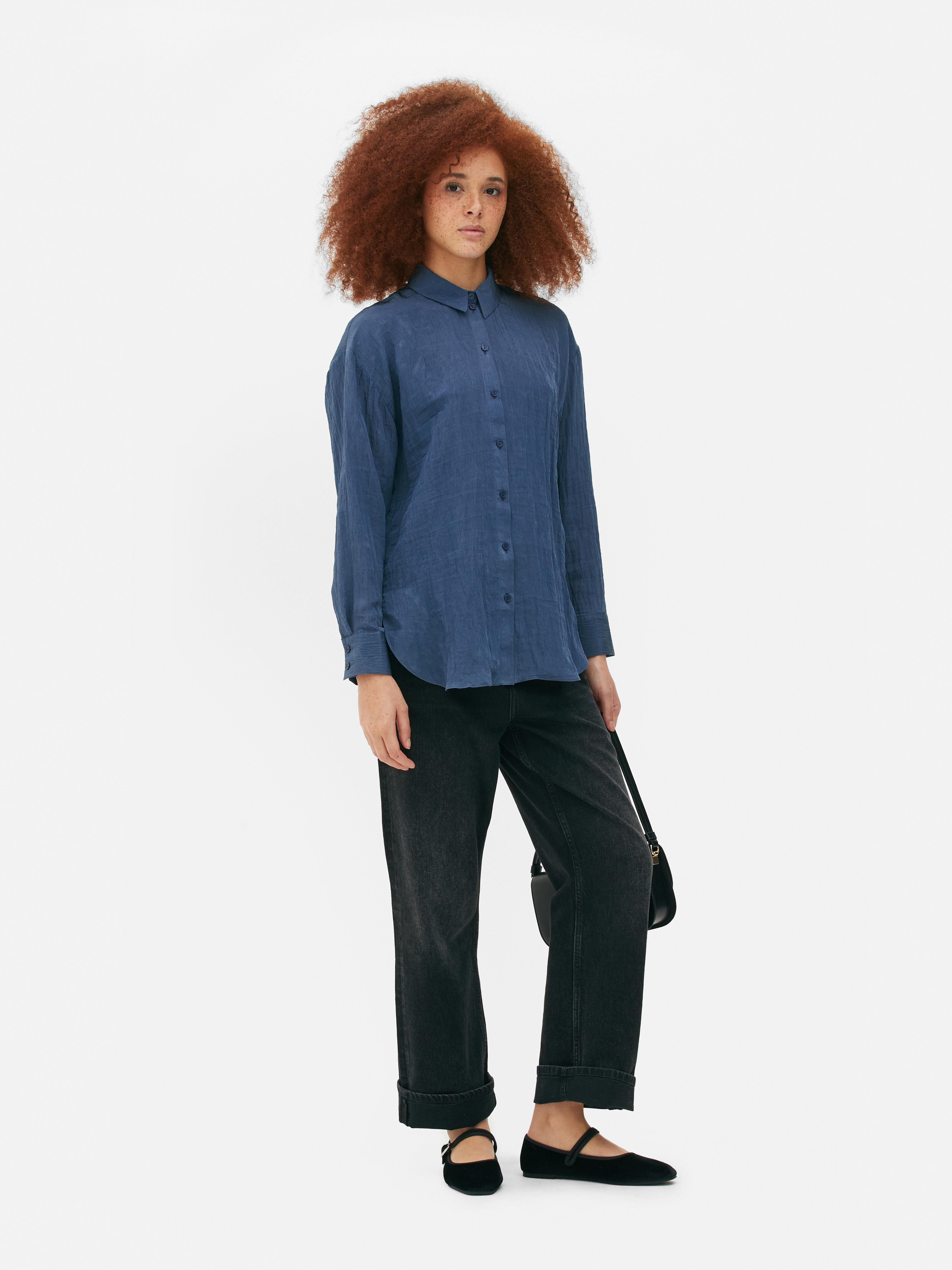 Camisa negra mujer primark online