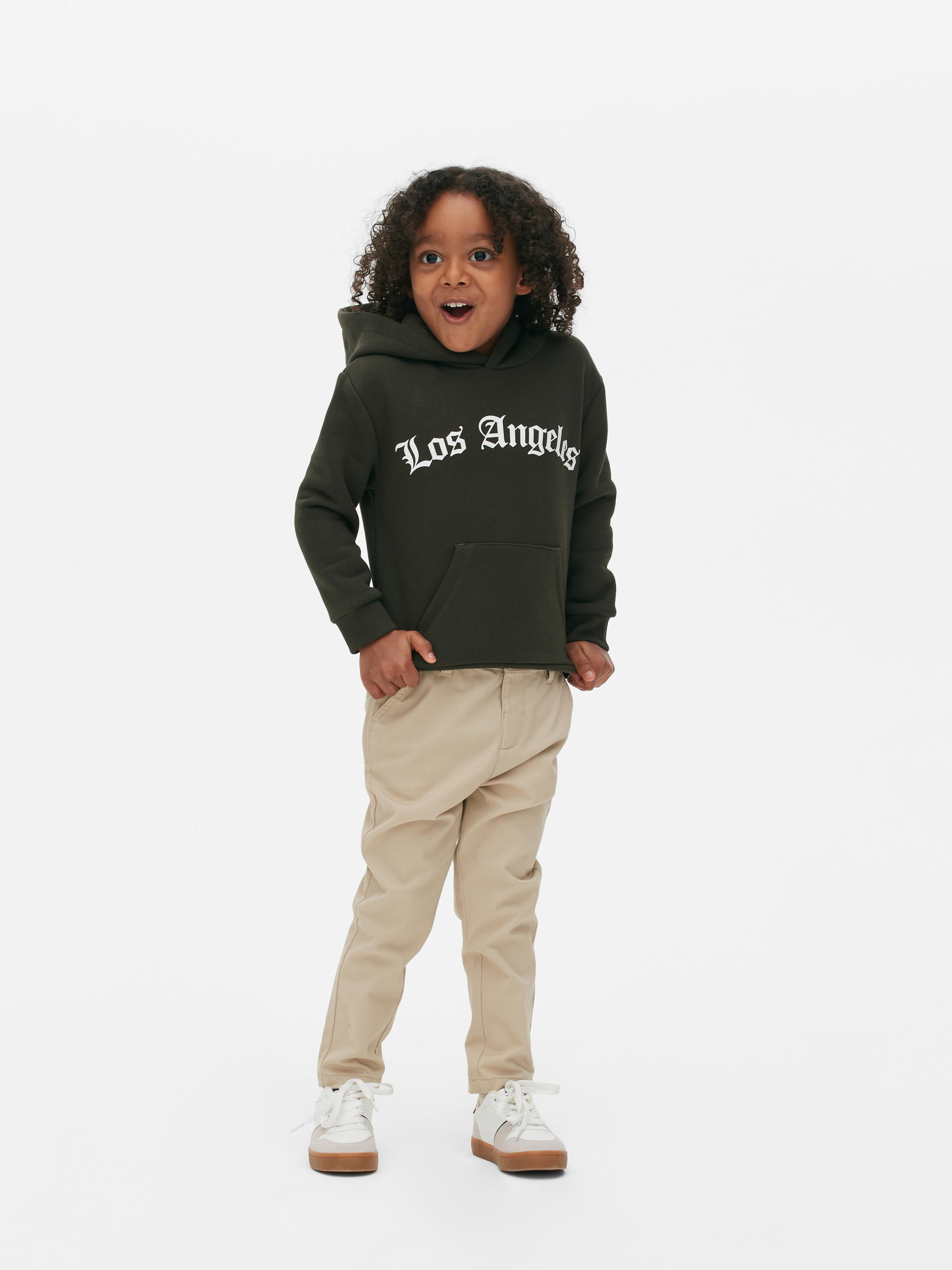 Boys Khaki Younger Boy Los Angeles Graphic Hoodie | Primark