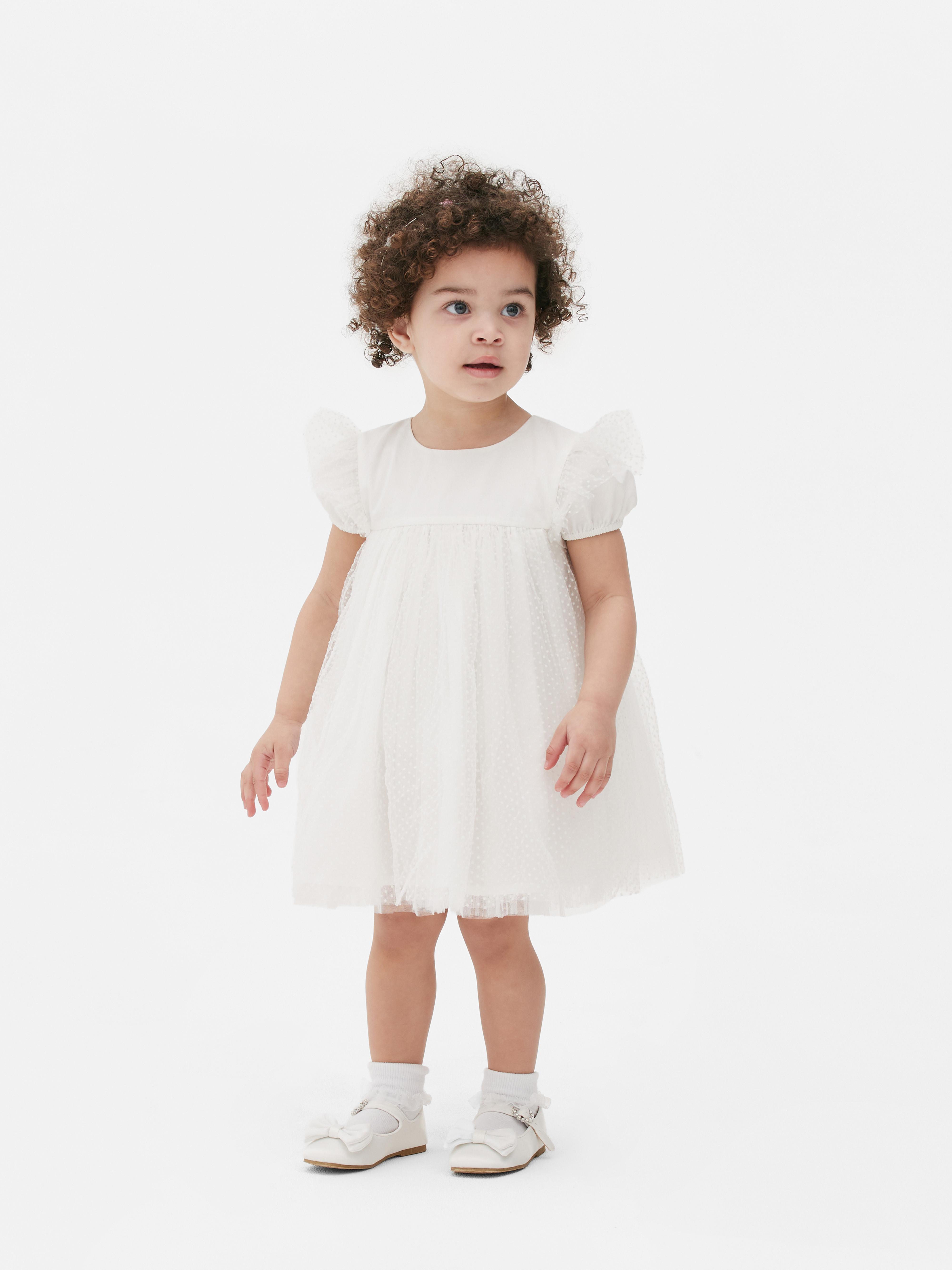 Dobby Spot Occasion Dress