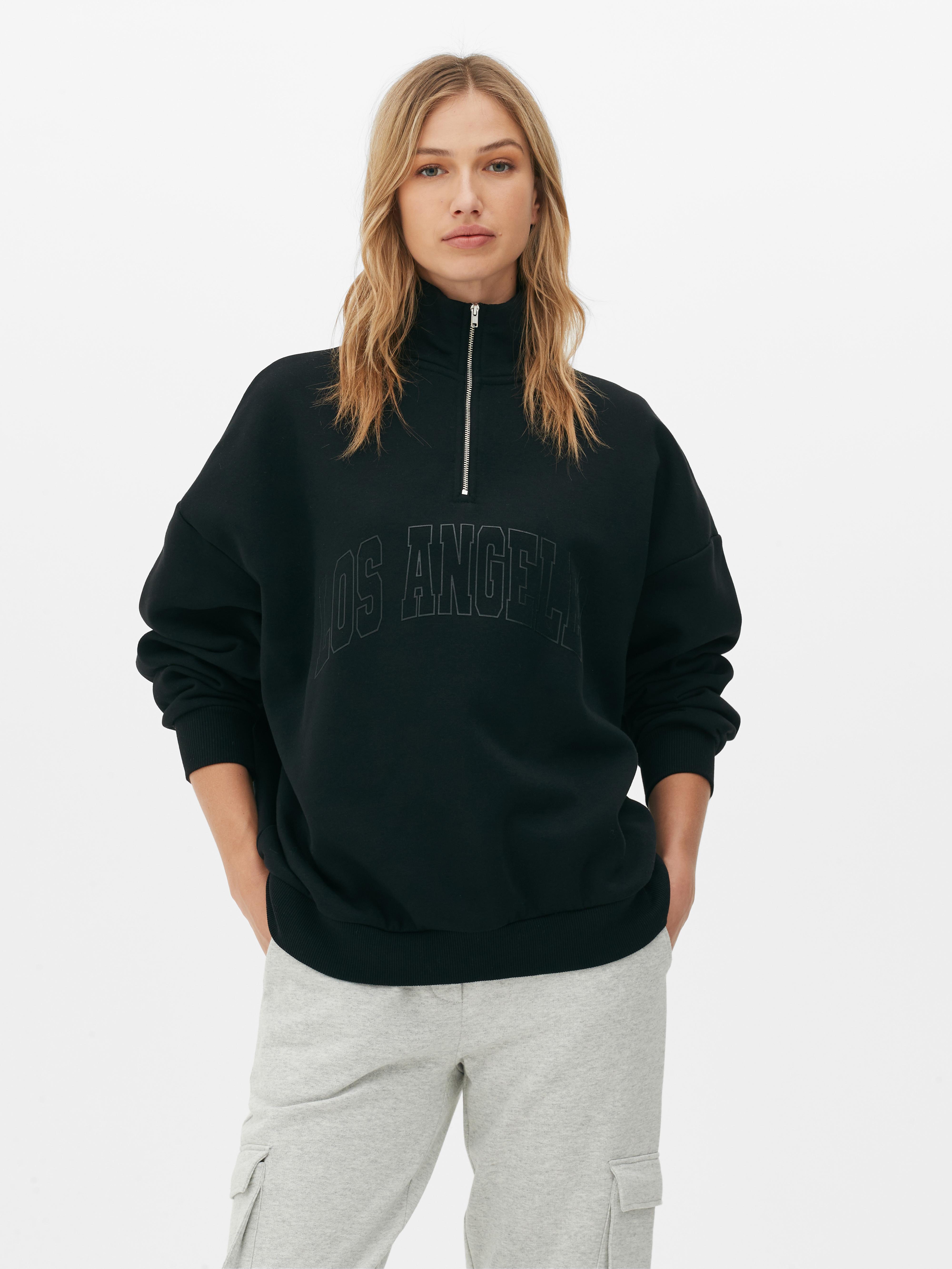 Half Zip Los Angeles Fleece Primark