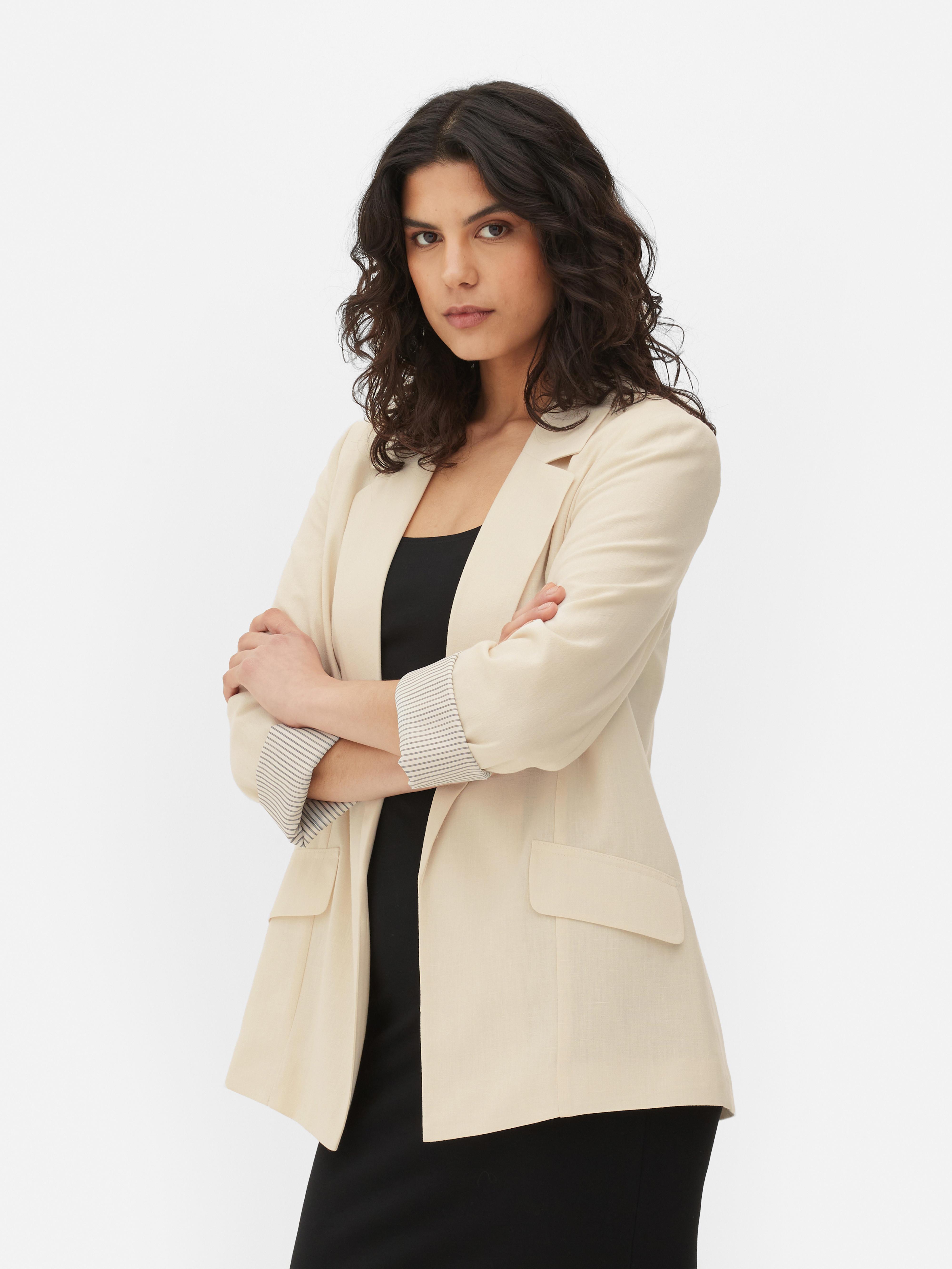 Blazer sartoriale edge to edge - Écru - Donna | Primark