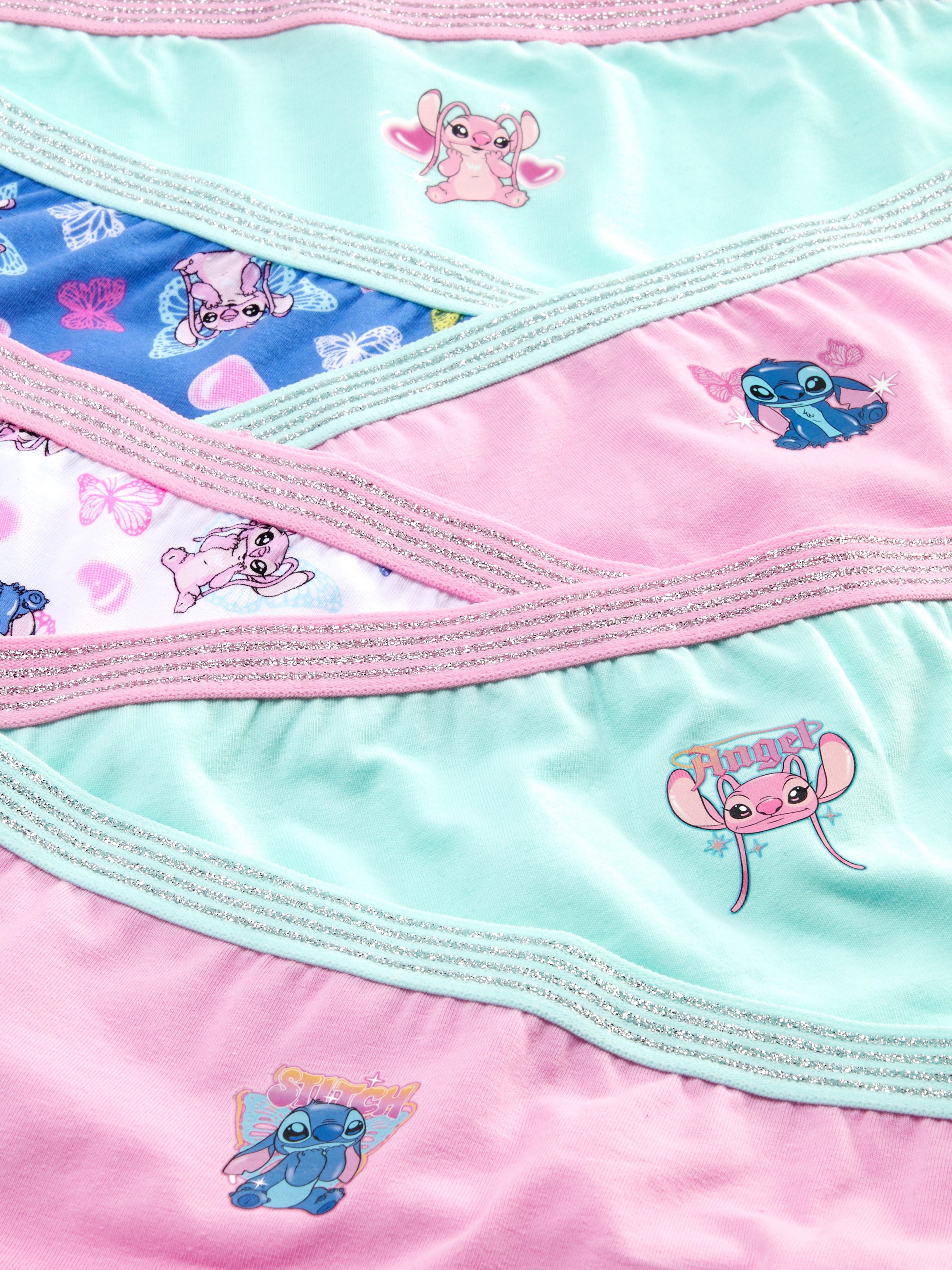 10 Mutande Bambina Slip Hipster PRINCESS – Cotone, Multicolore – LOREZA