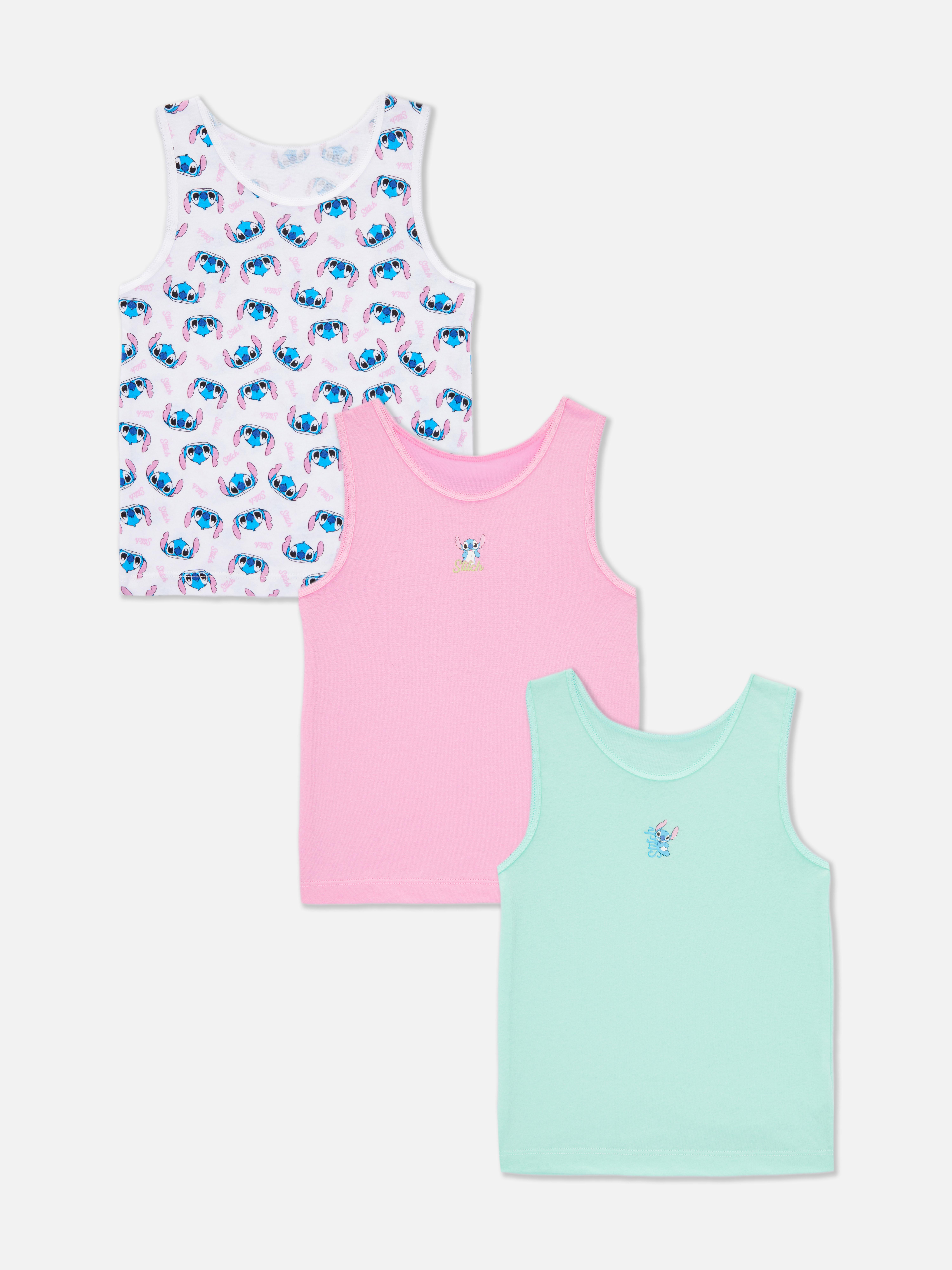 „Disney Lilo & Stitch“ Unterhemden, 3er-Pack
