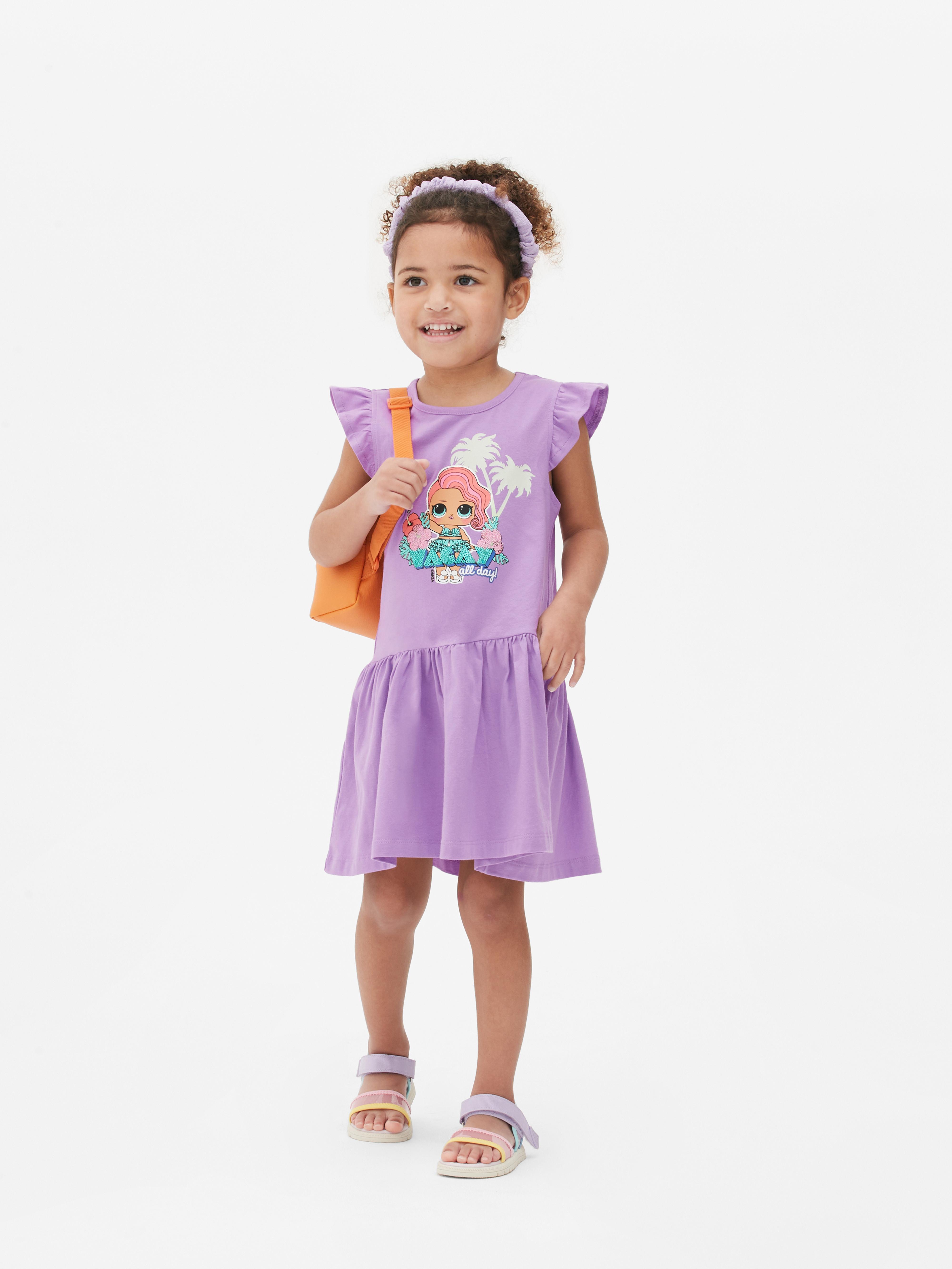 Girls Purple LOL Surprise! Sleeveless Dress Primark