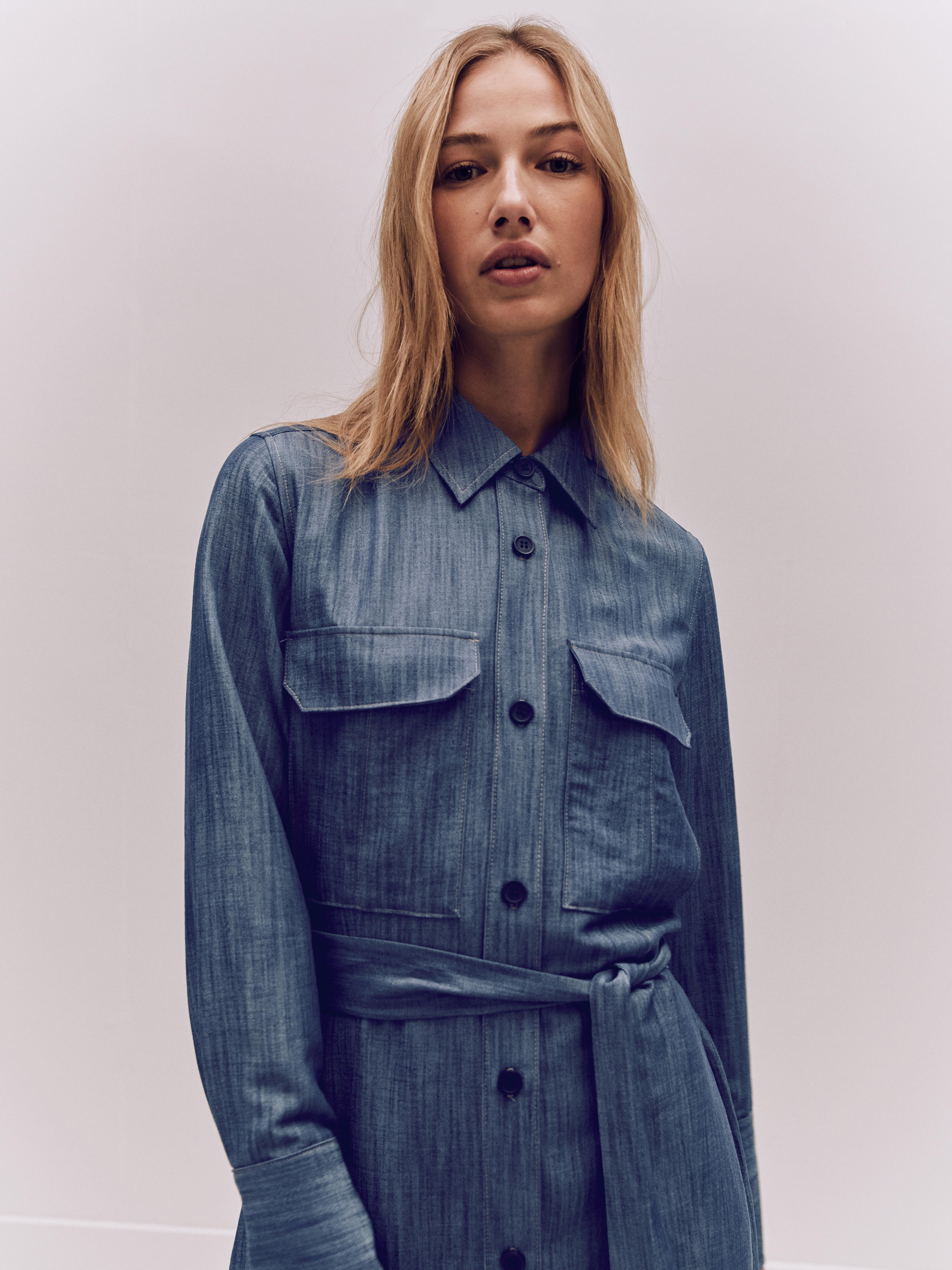 Chemisier chambray The Edit