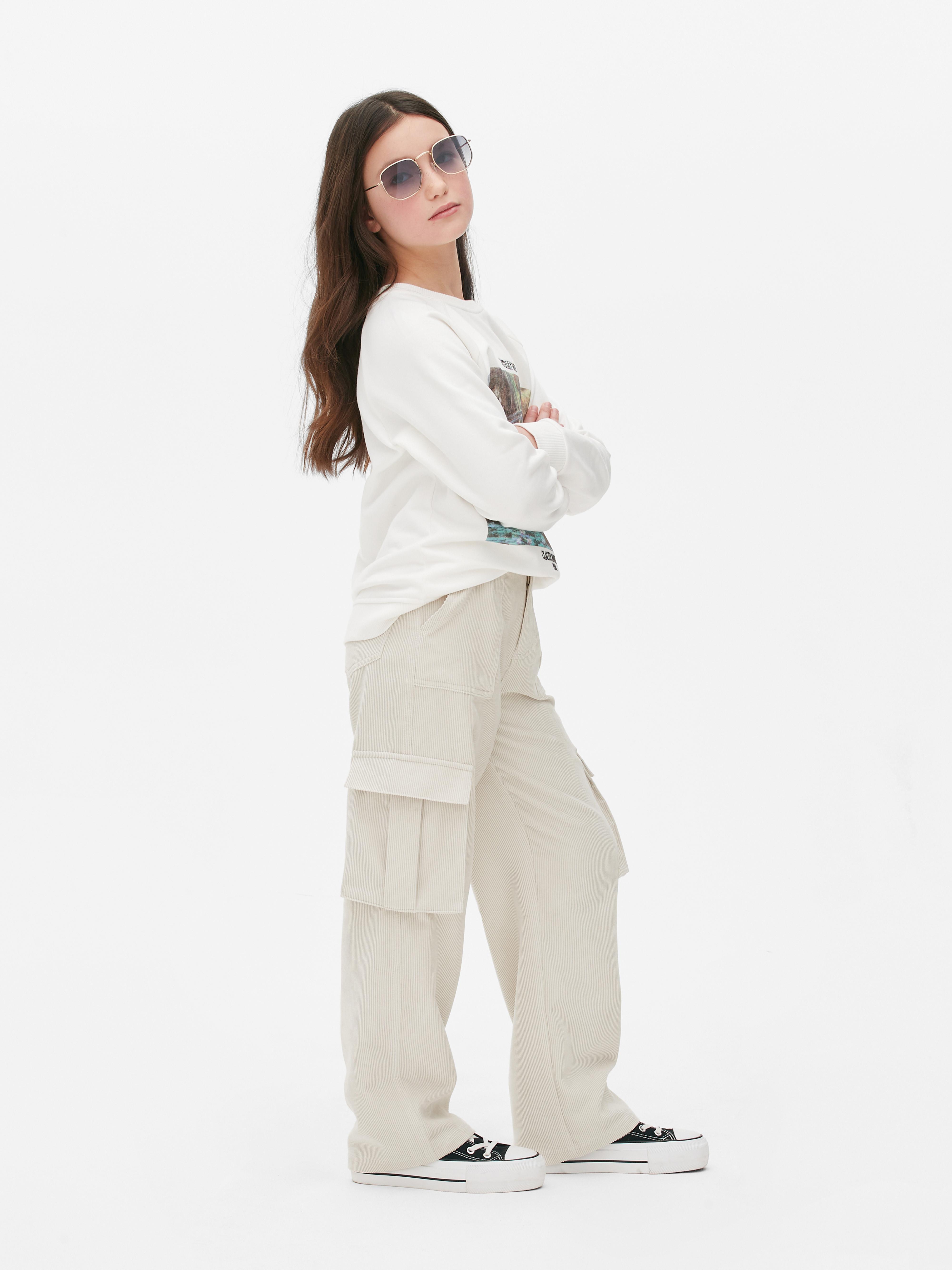 Corduroy Cargo Trousers