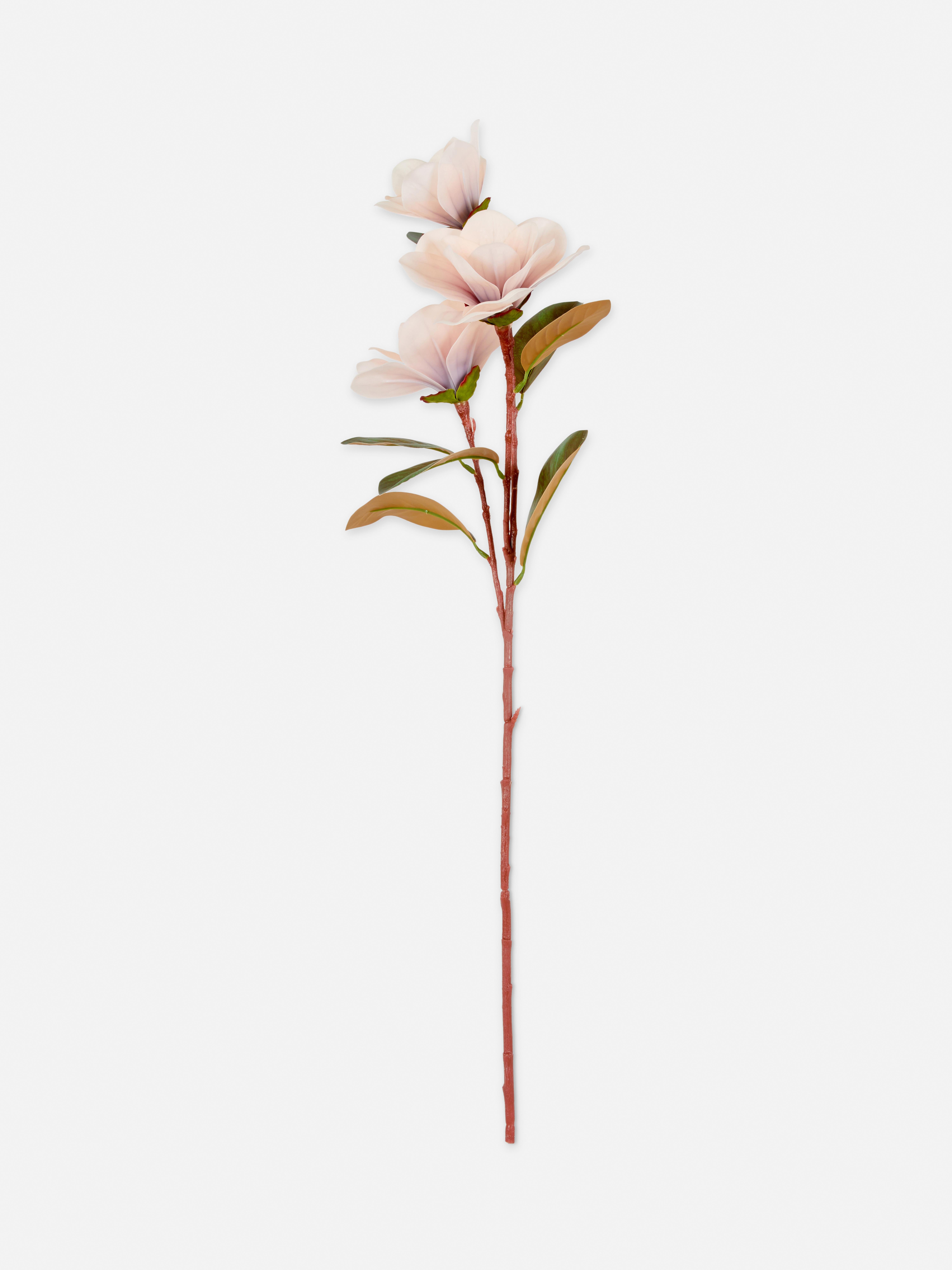 Single Stem Faux Magnolia