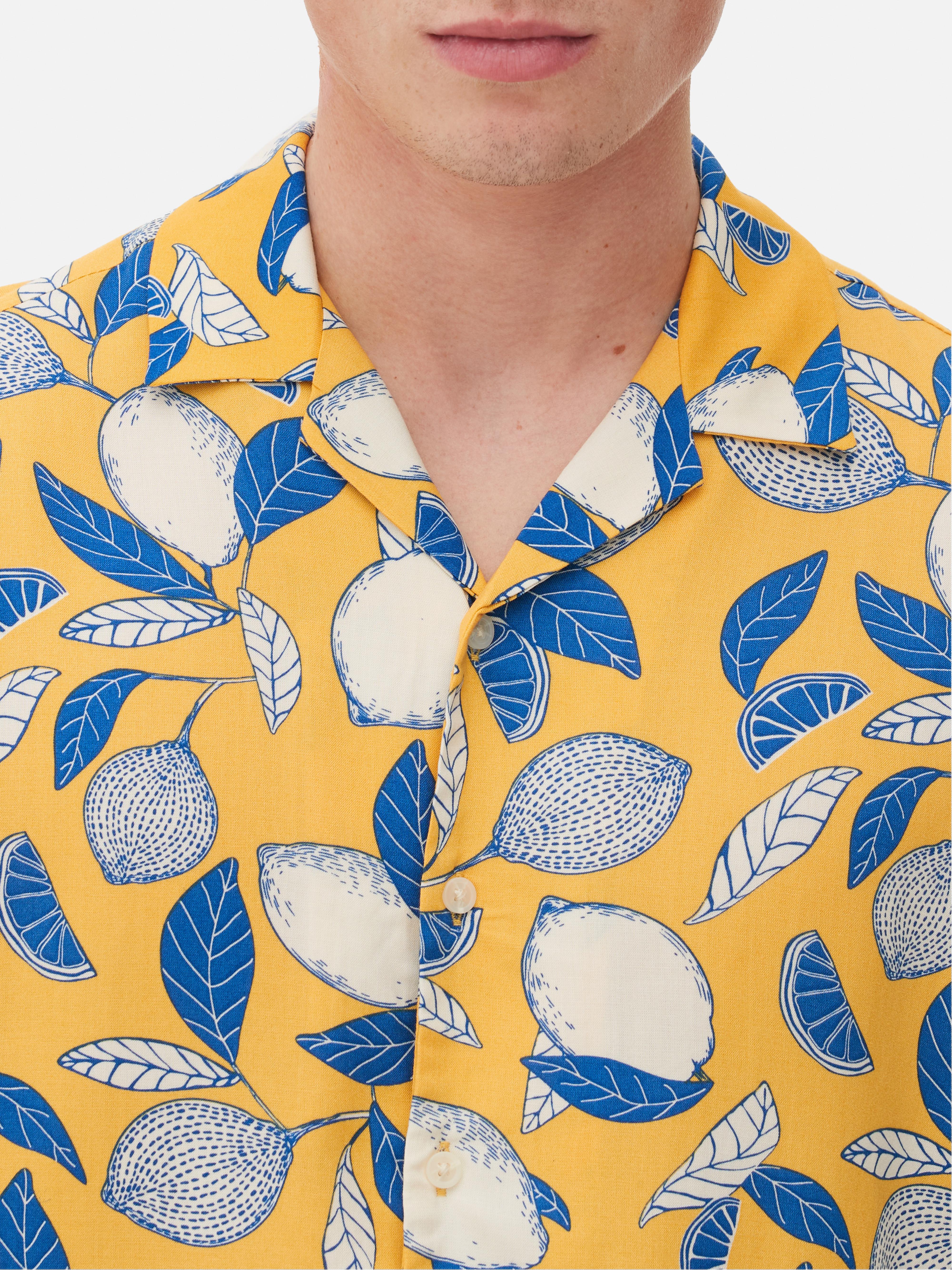 Lemon Short Sleeve Shirt
