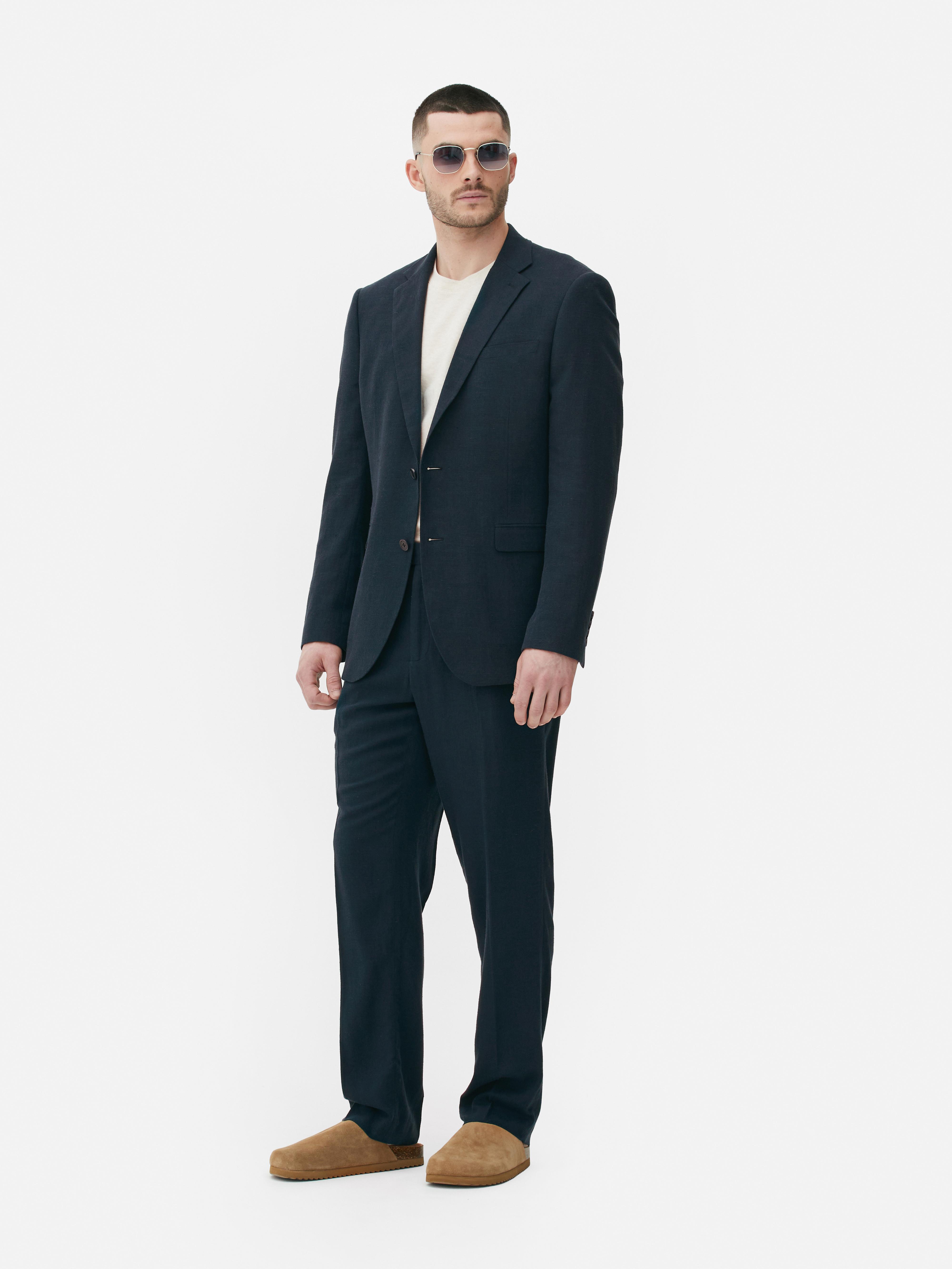 Kem Single-Breasted Suit Jacket