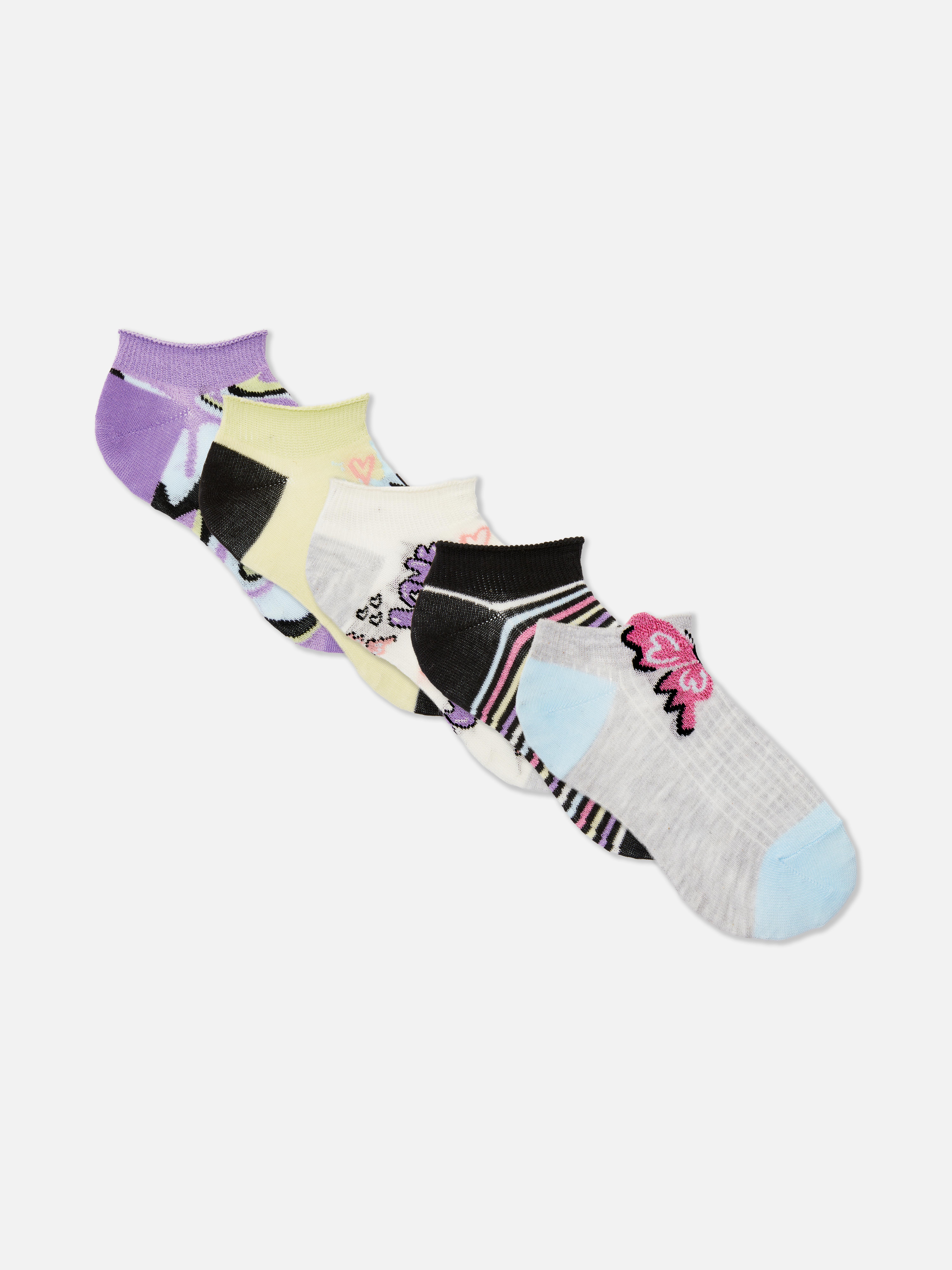 5-Pack Multi Sneaker Socks