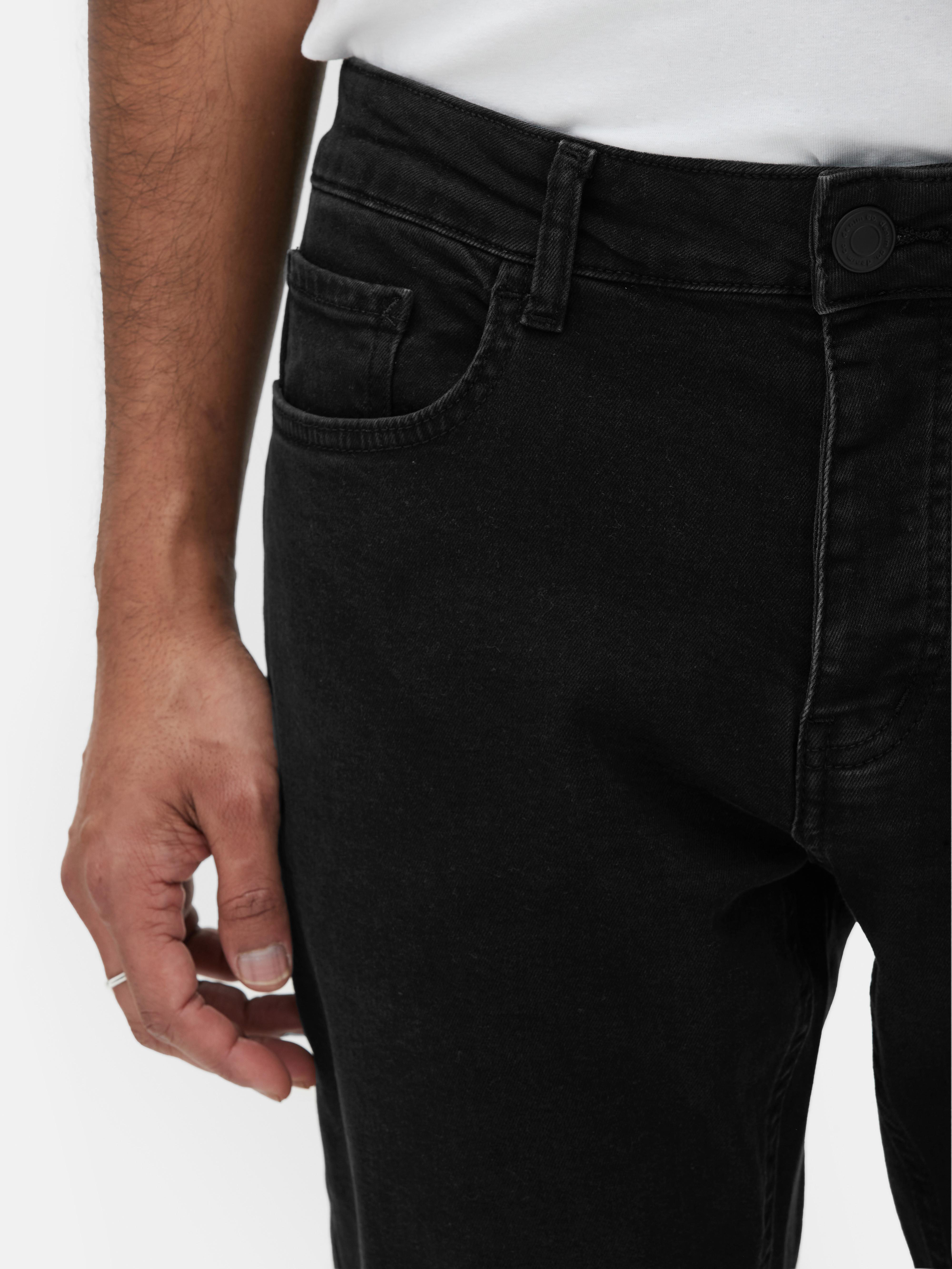 SkinnyJeans aus Stretch Schwarz Herren Primark