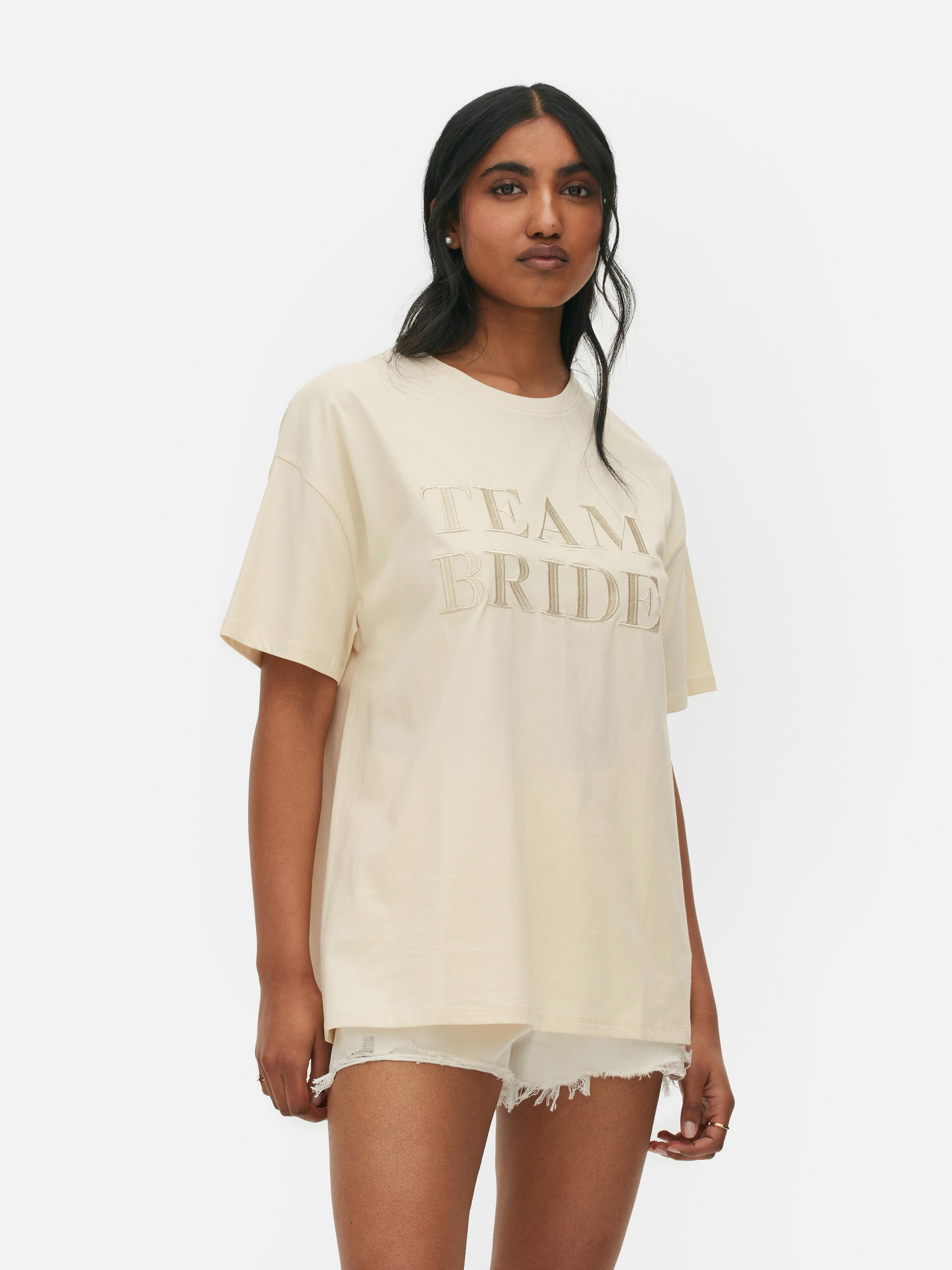 Bride squad t hotsell shirts primark