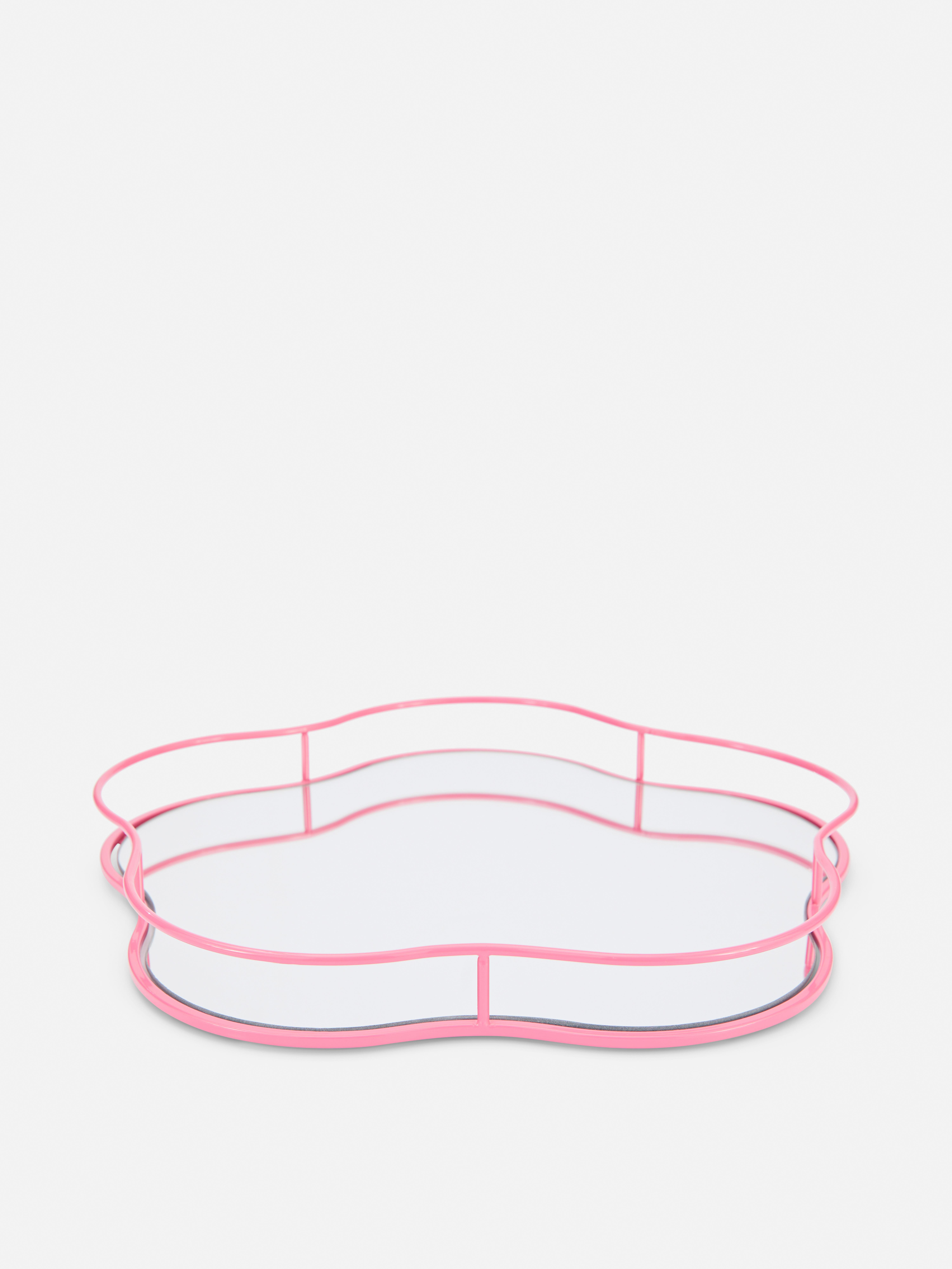 Lime Animal Print Frame Effect Mirror Penneys