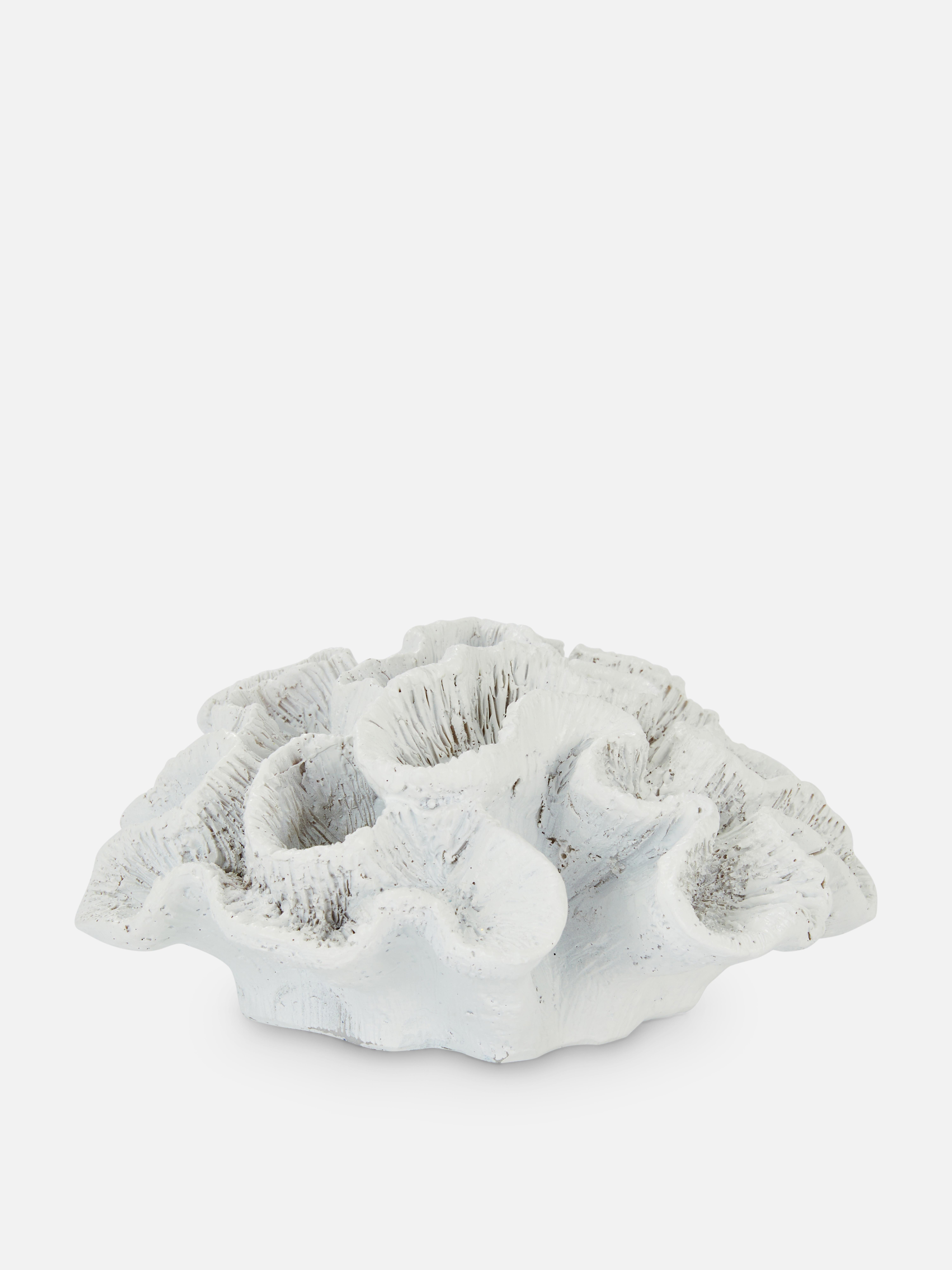 Adorno de cerámica en forma de coral