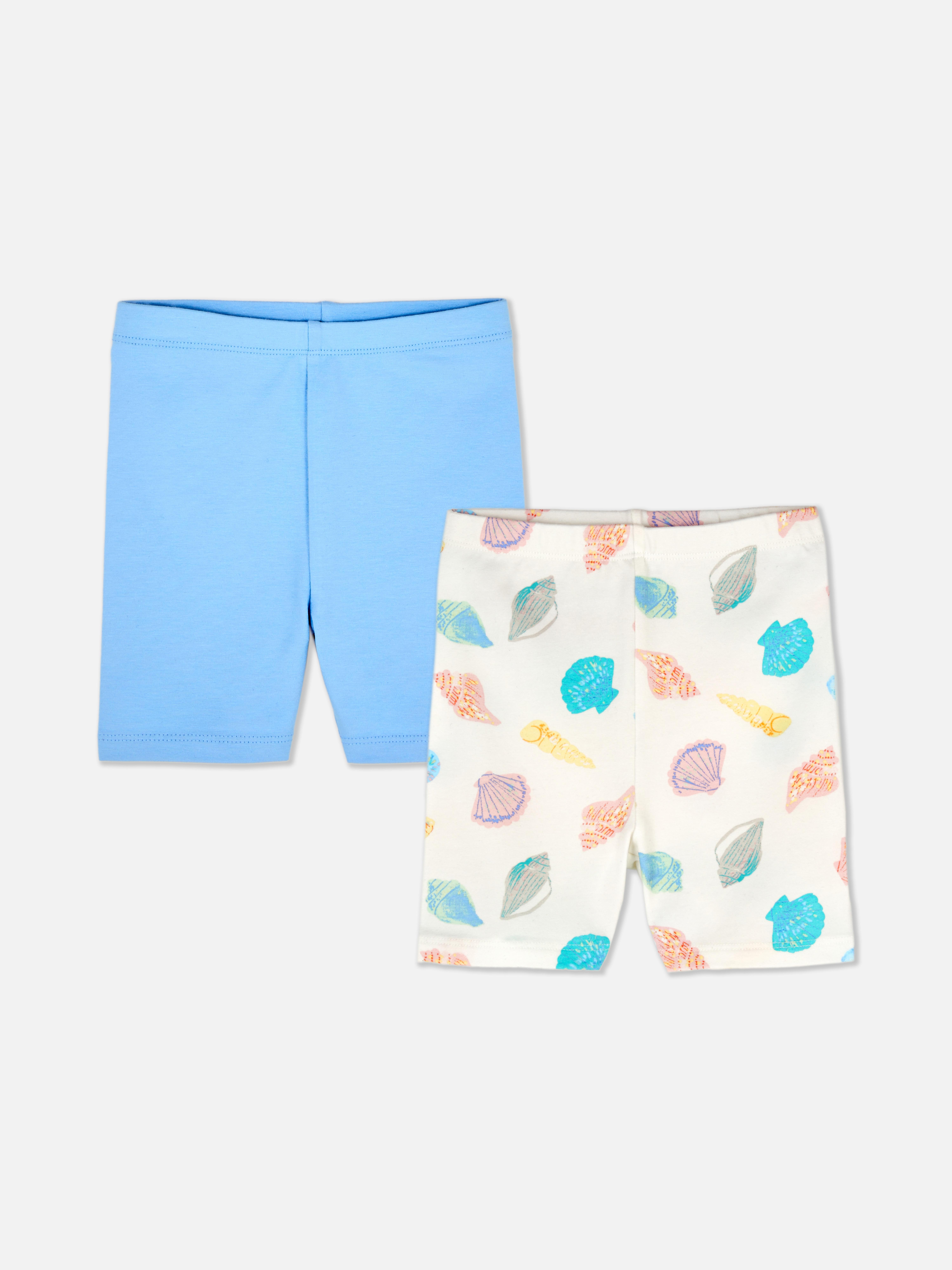 2-Pack Fruit Print Cycle Shorts