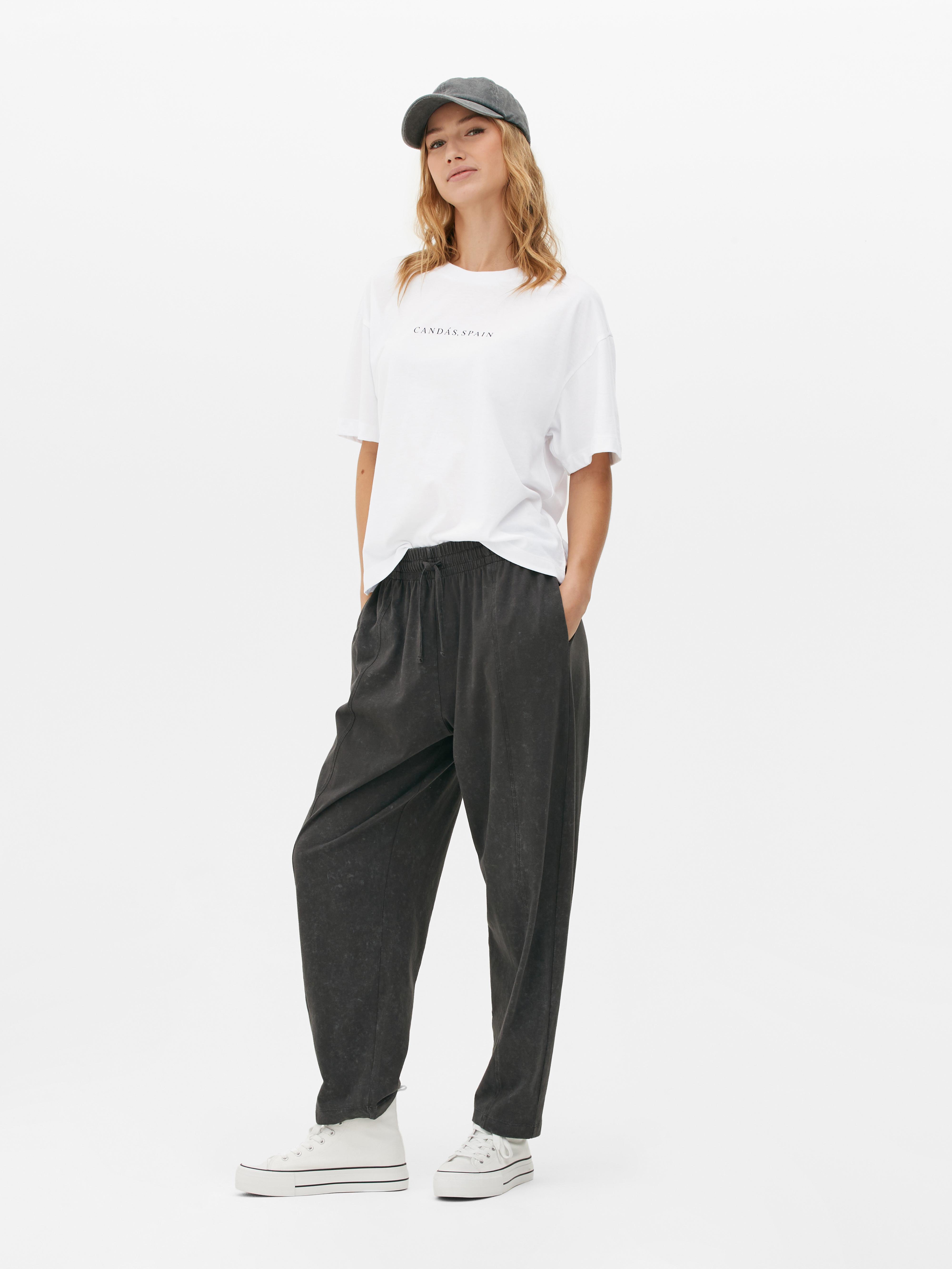 Womens Charcoal Paula Echevarría Co-Ord Flare Leggings