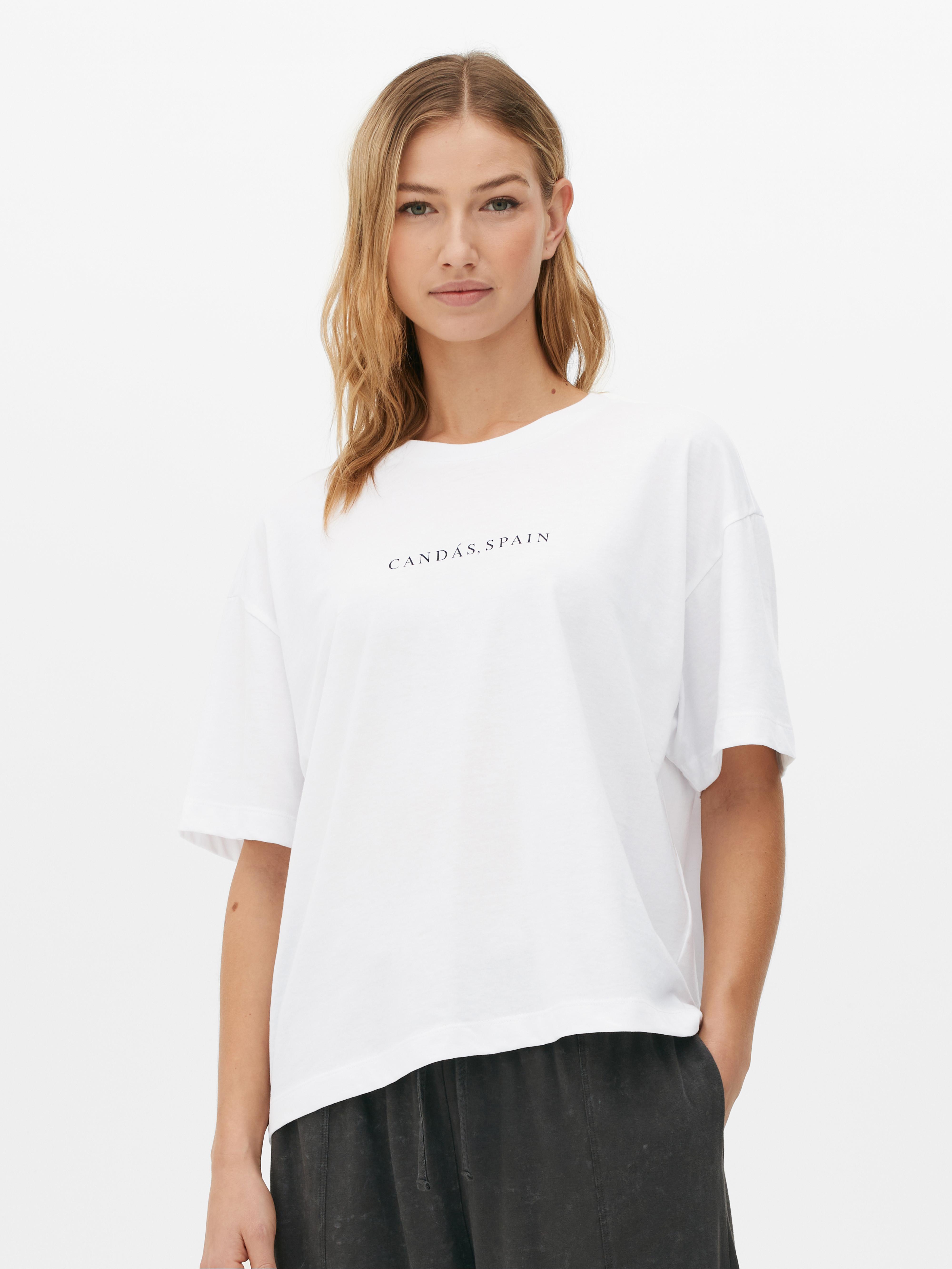 Womens White Paula Echevarría Coordinates T-Shirt | Primark
