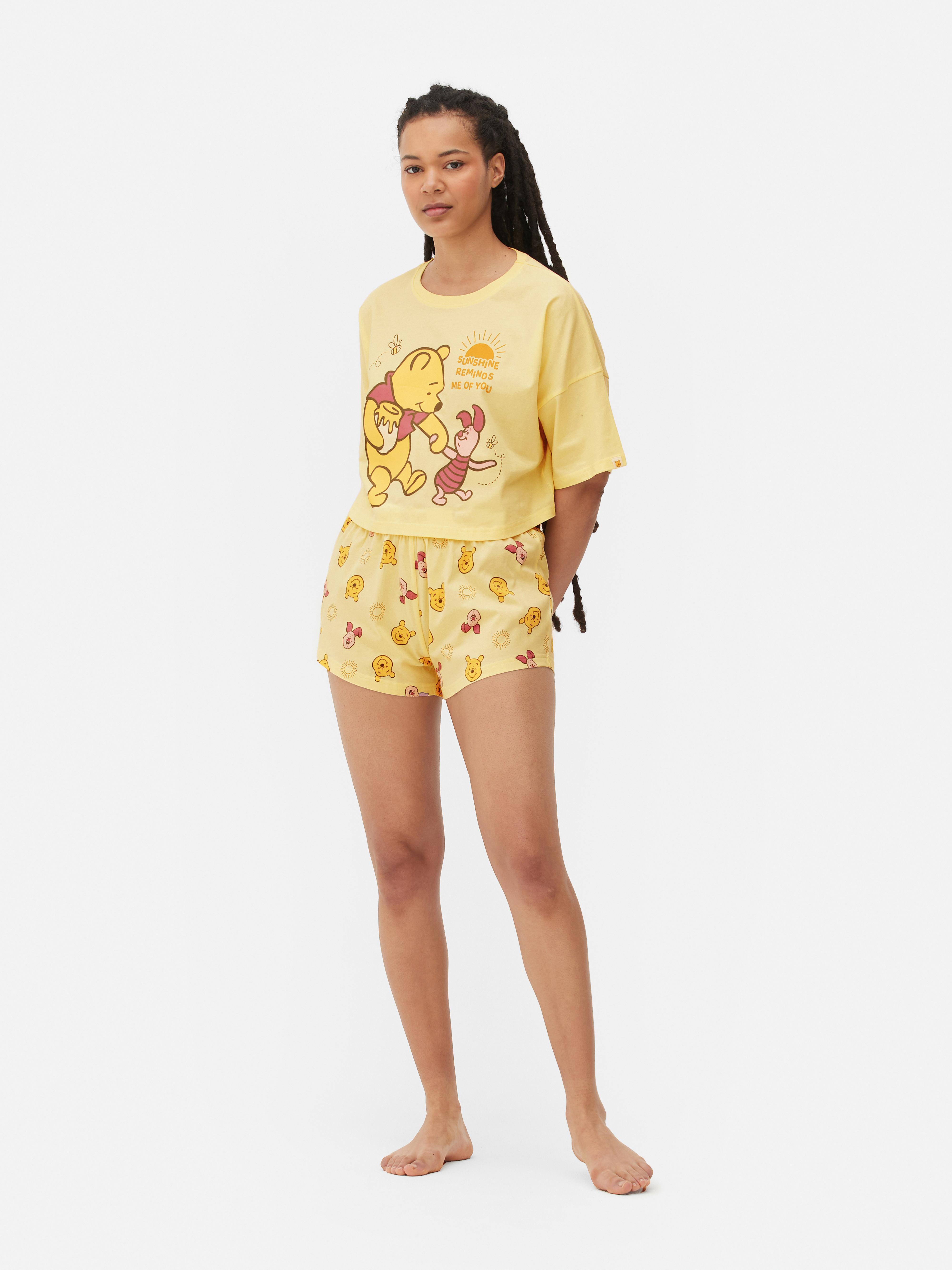 Pyjama avec t-shirt court Disney Winnie l'ourson