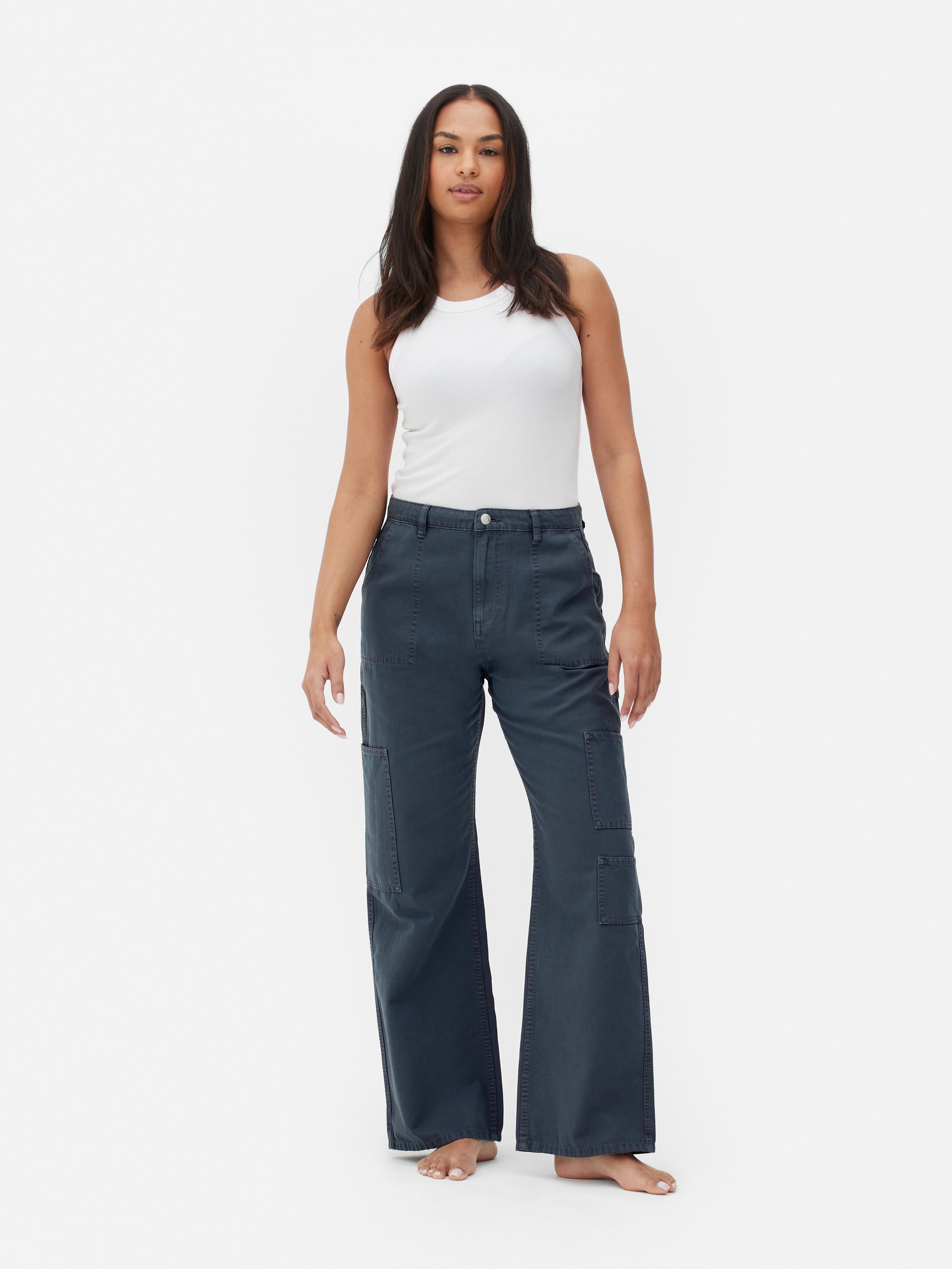 Low-Rise Cargo Trousers