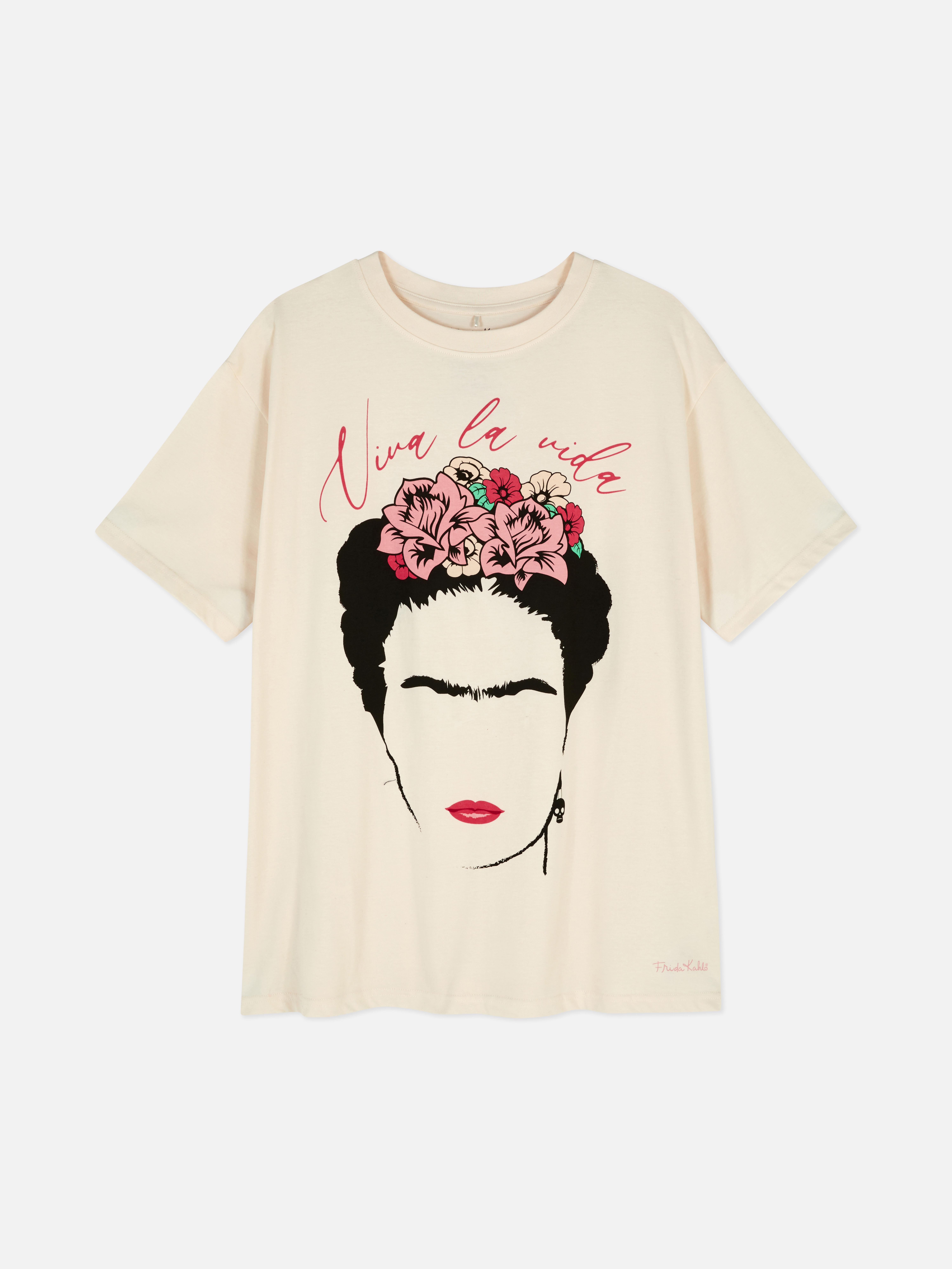 Frida Kahlo Printed Sleep T-Shirt