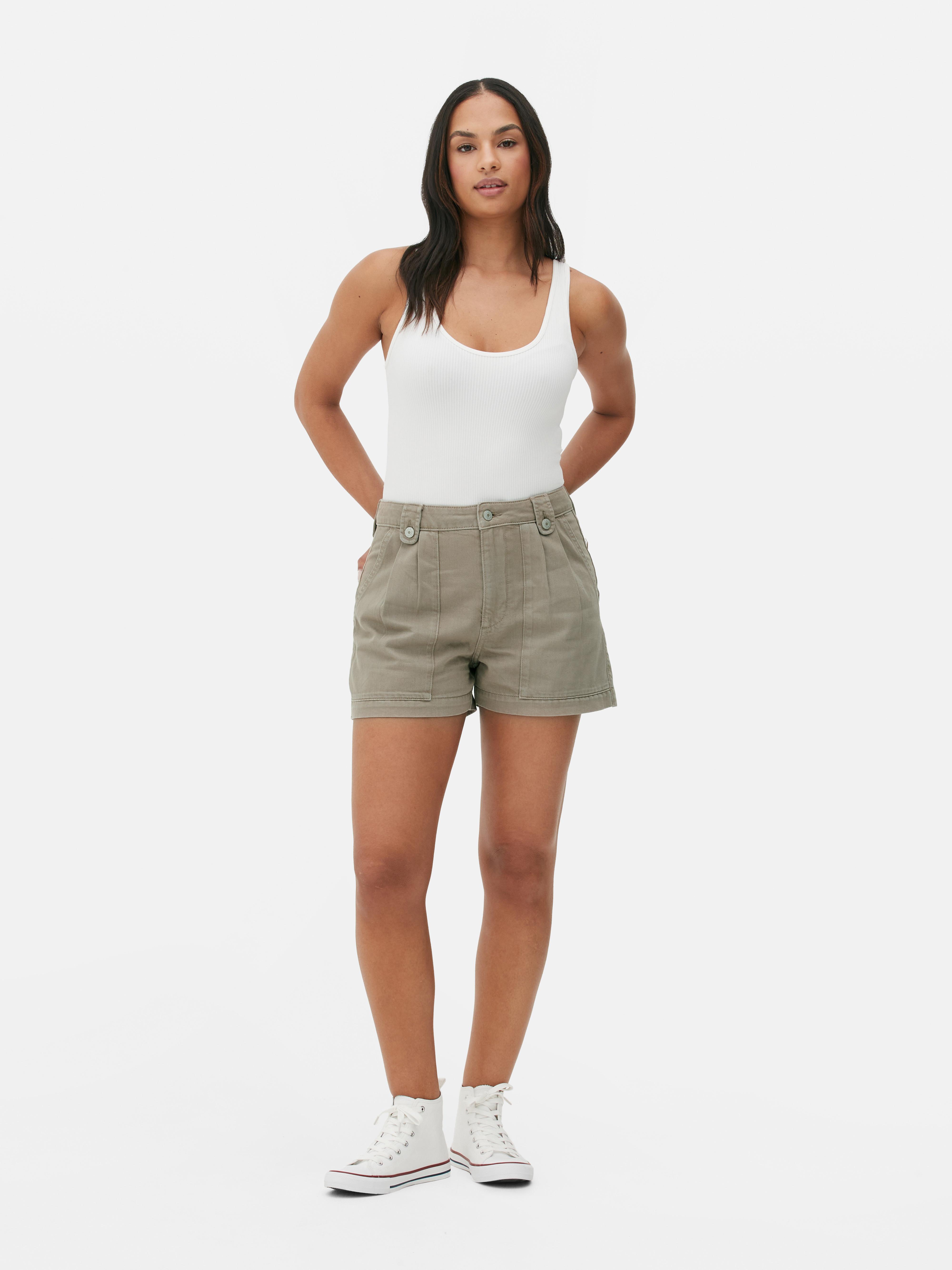 Womens Taupe Seamless Bumlift Shorts