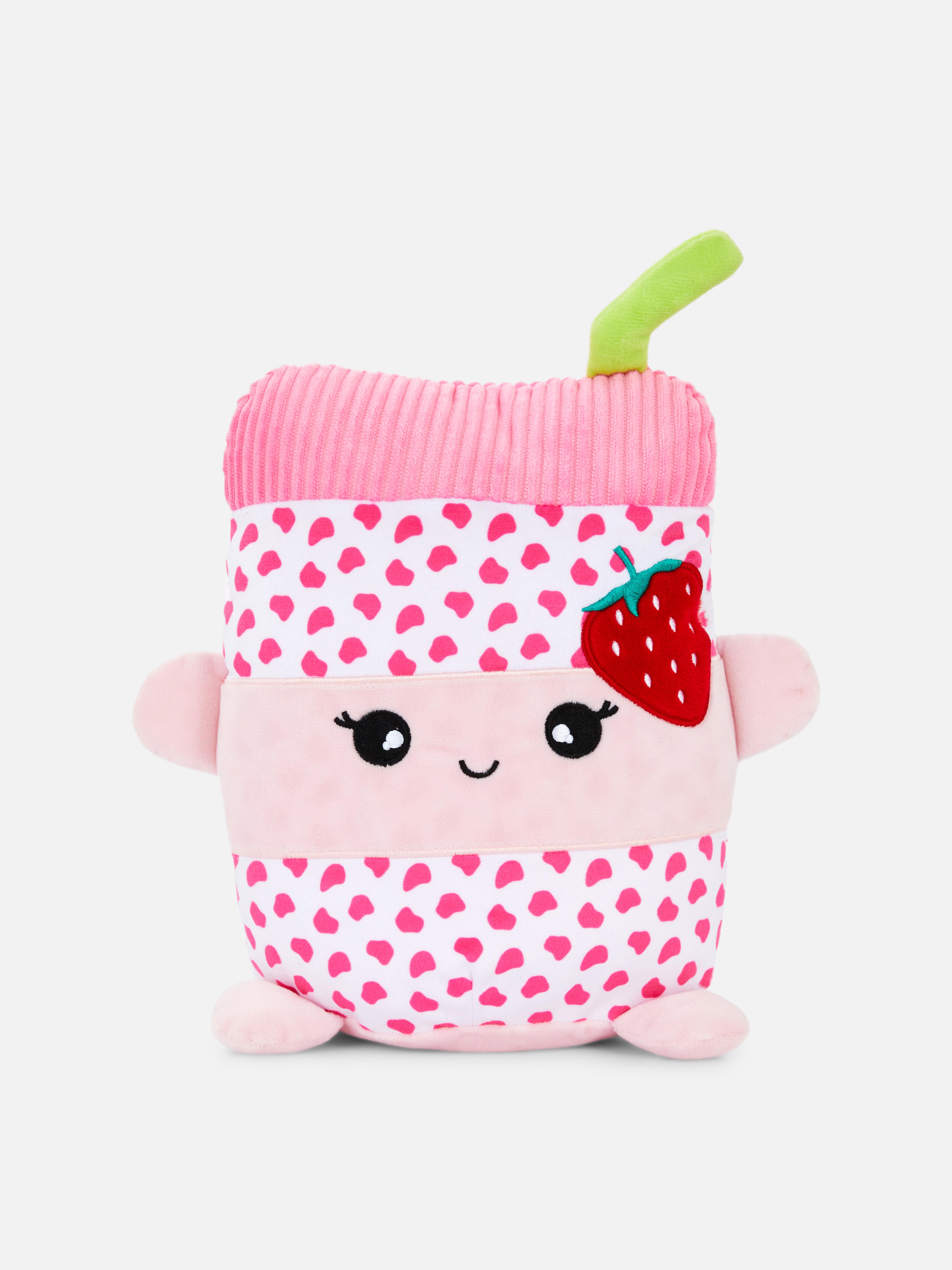 Cup and Straw Plush Toy